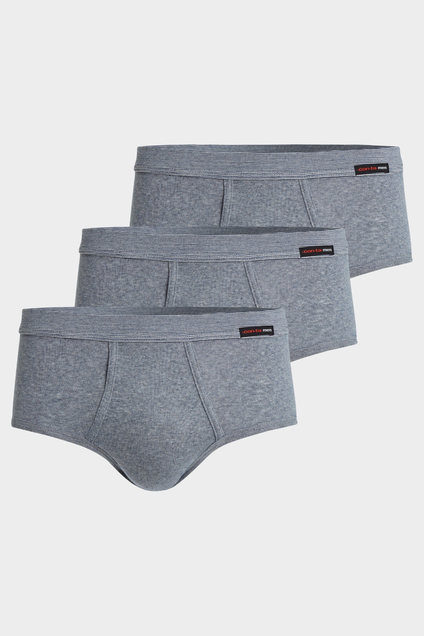 conta Herren Slip 3er Pack in Farbe jeansblau Größe 11