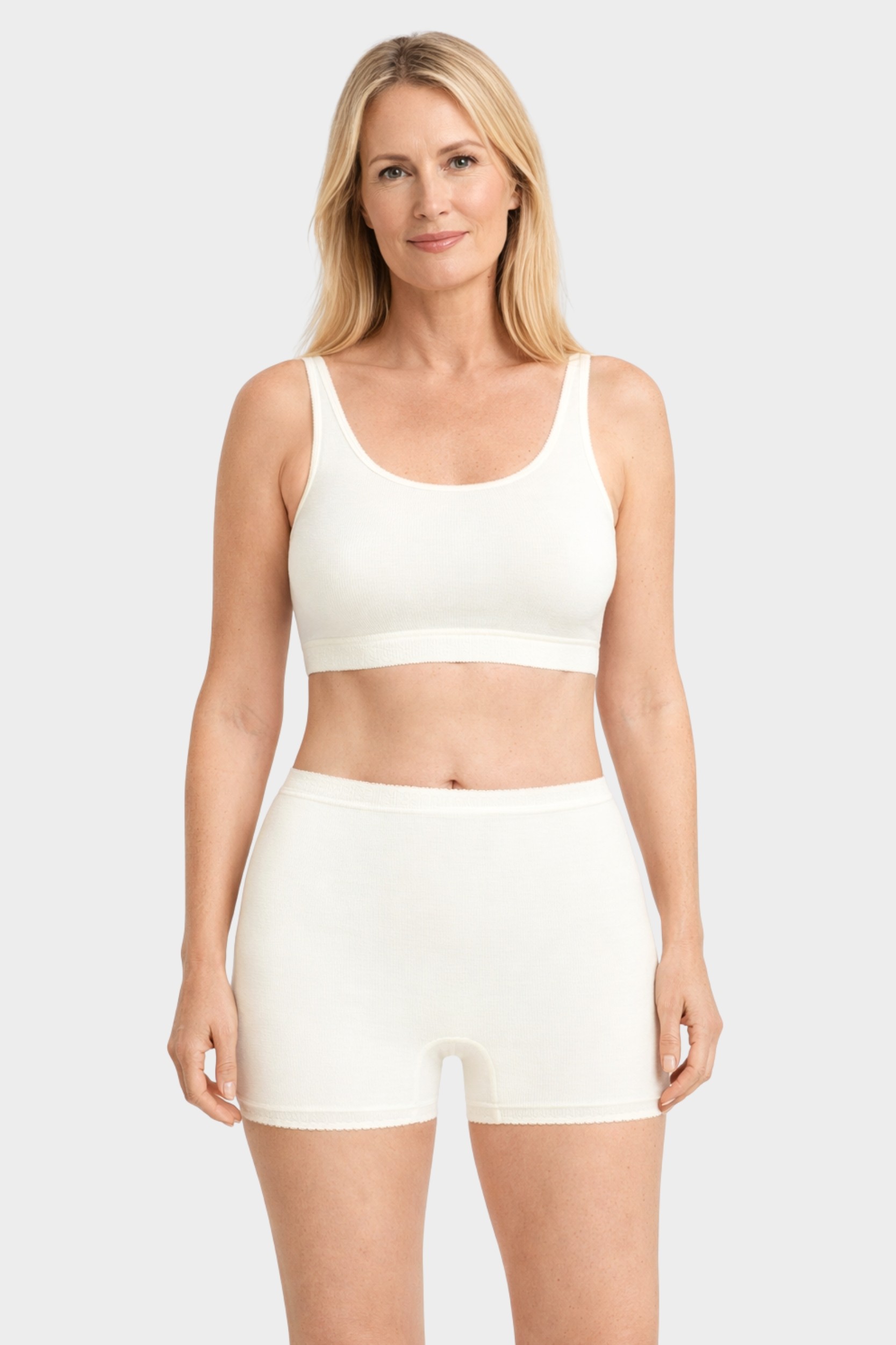 conta Damen Pagenschlüpfer Merino in Farbe wollweiß Größe 50