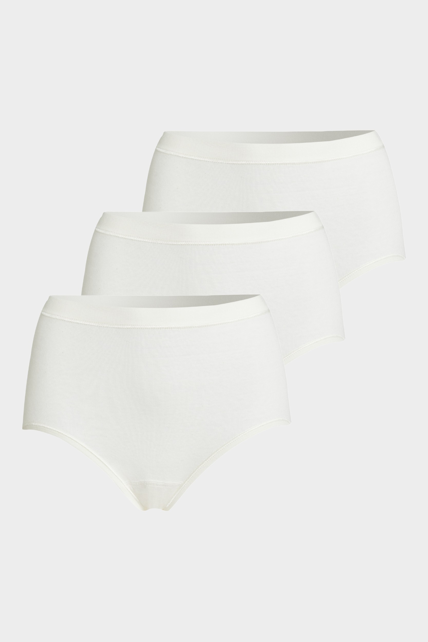 conta Damen Taillenslip 3er Pack in Farbe wollweiß Größe 42
