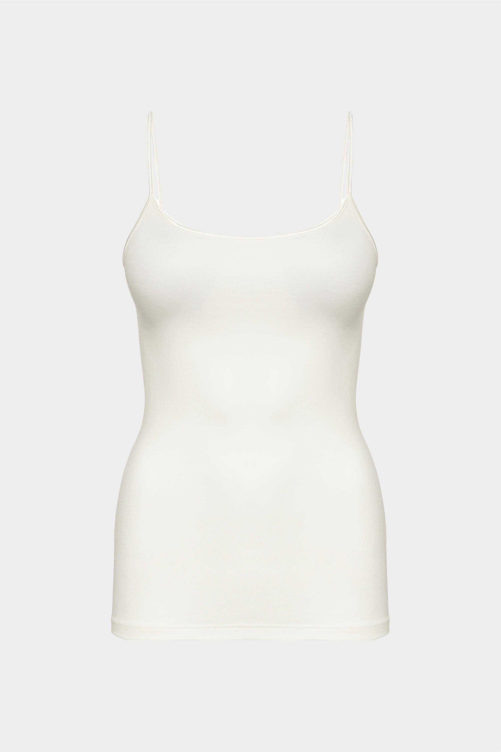 conta Damen Trägerhemd mit Glanzband in Farbe ecru Größe 44