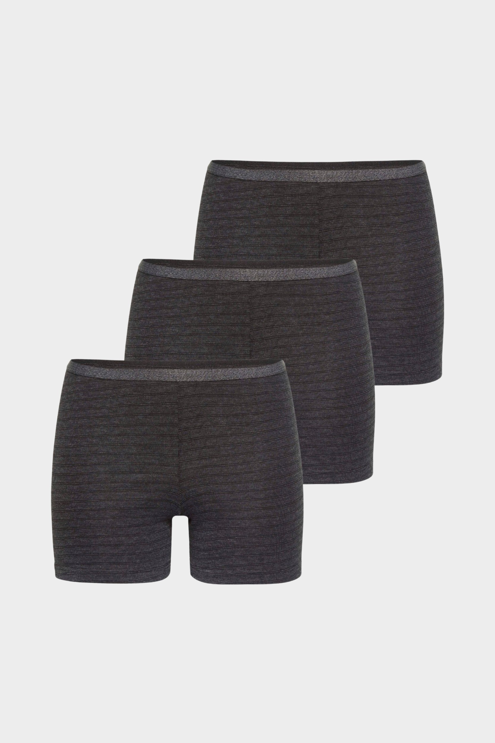 conta Damen Longpants 3er Pack in Farbe schwarz geringelt Größe 42