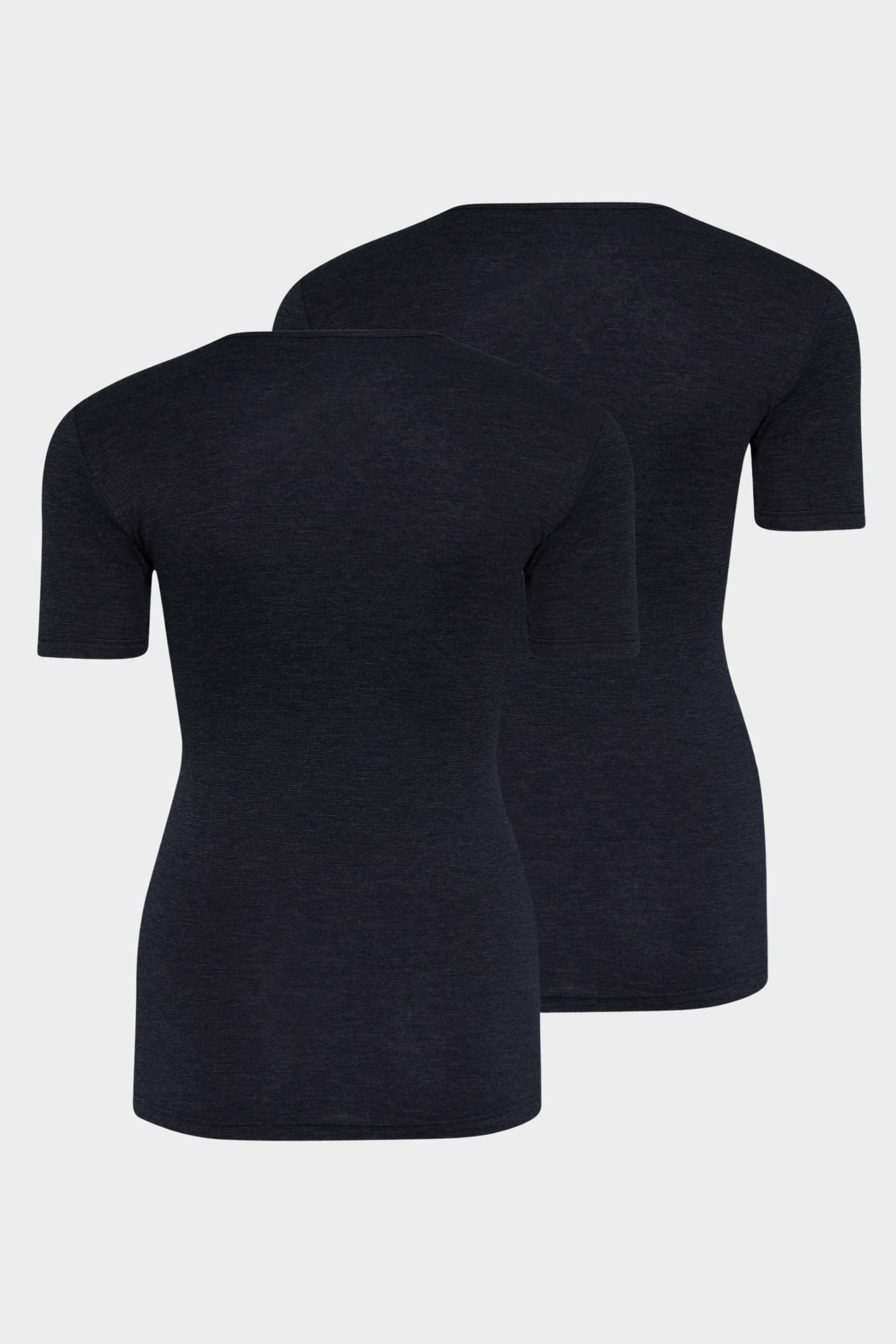 conta Damen Thermo kurzarm Shirt in Farbe marine melange Größe 42