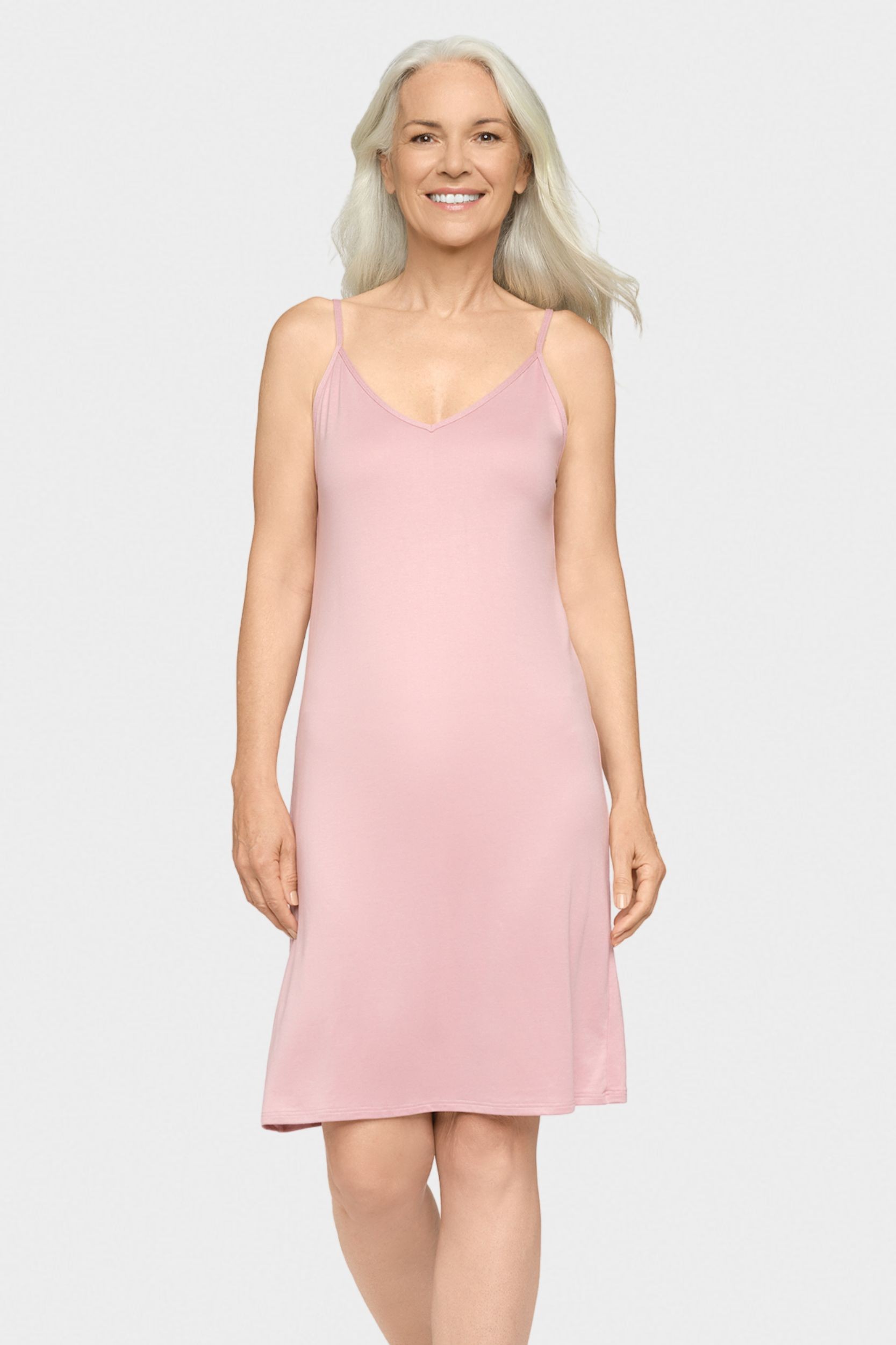 conta Damen Nachthemd Träger in Farbe blütenrosa Größe 50