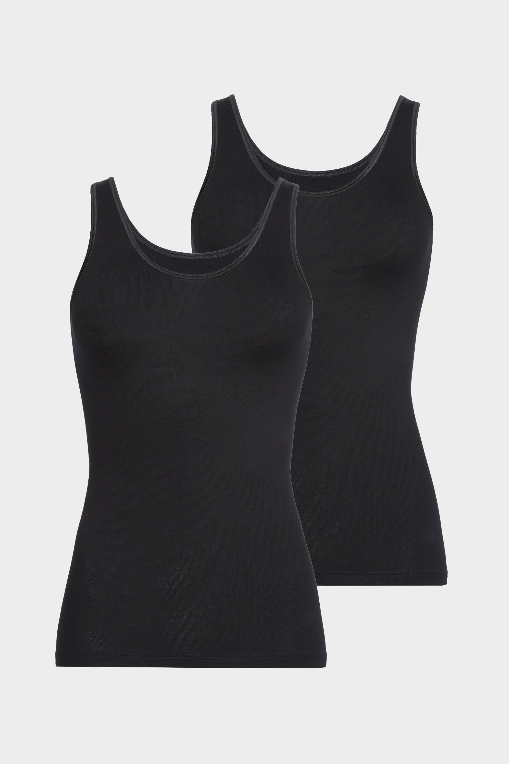 conta Damen Achselhemd in Farbe schwarz Größe 42