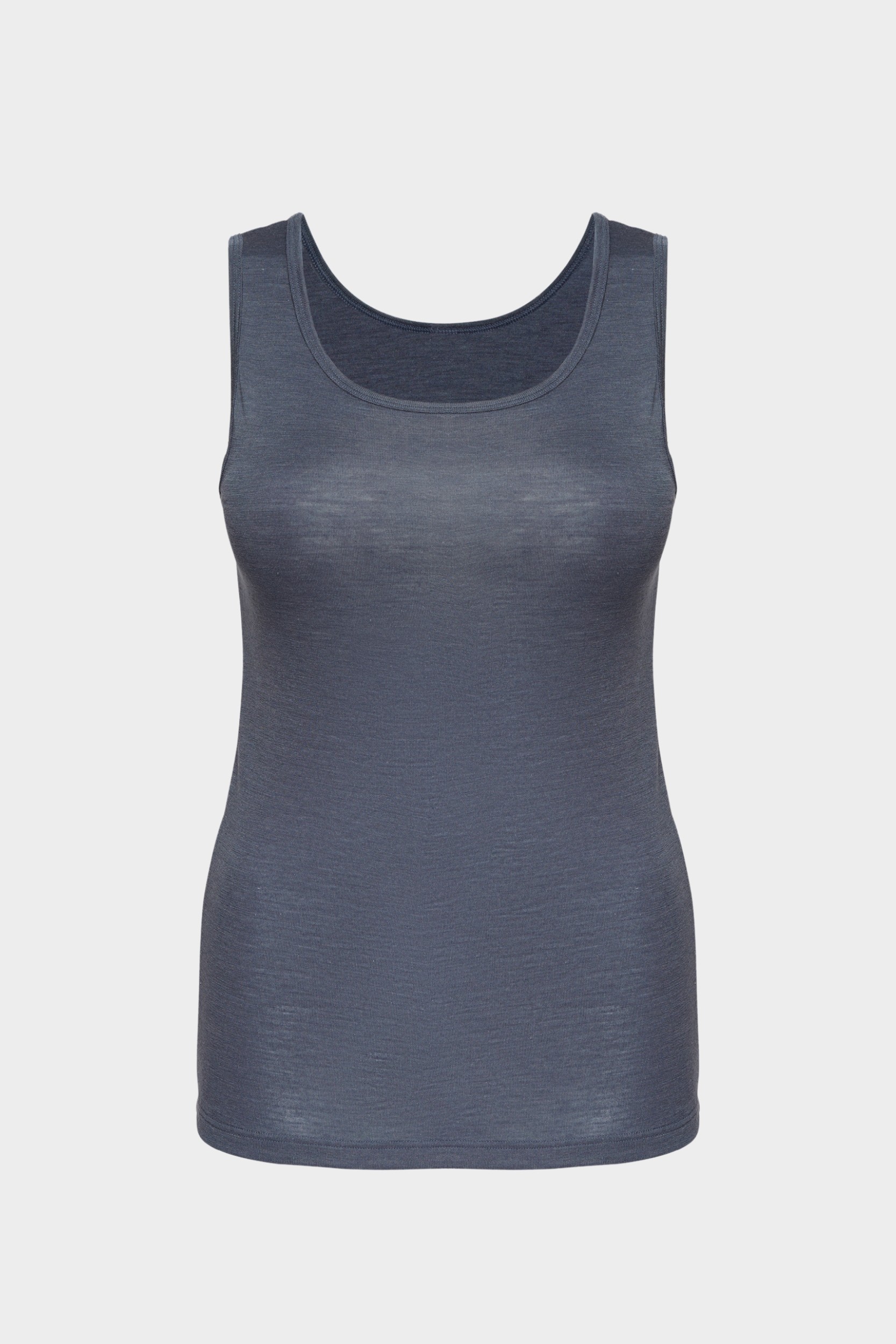 conta Damen Achselhemd Merino in Farbe blue Größe 48