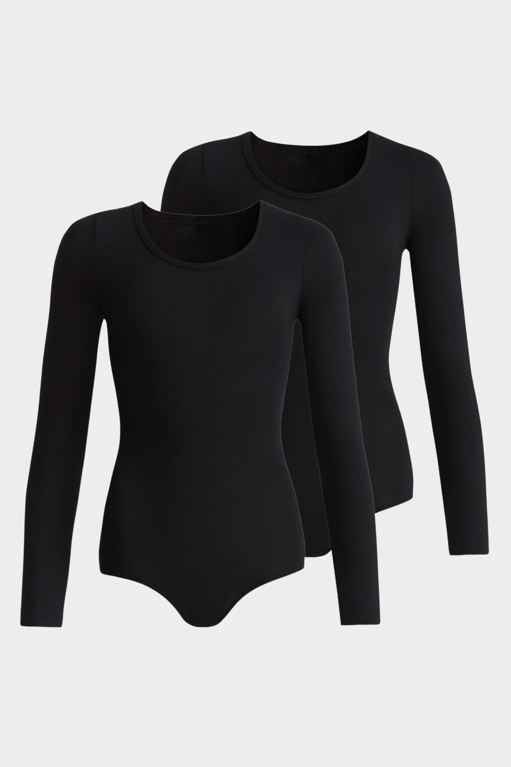 conta Damen langarm Body in Farbe schwarz Größe 48