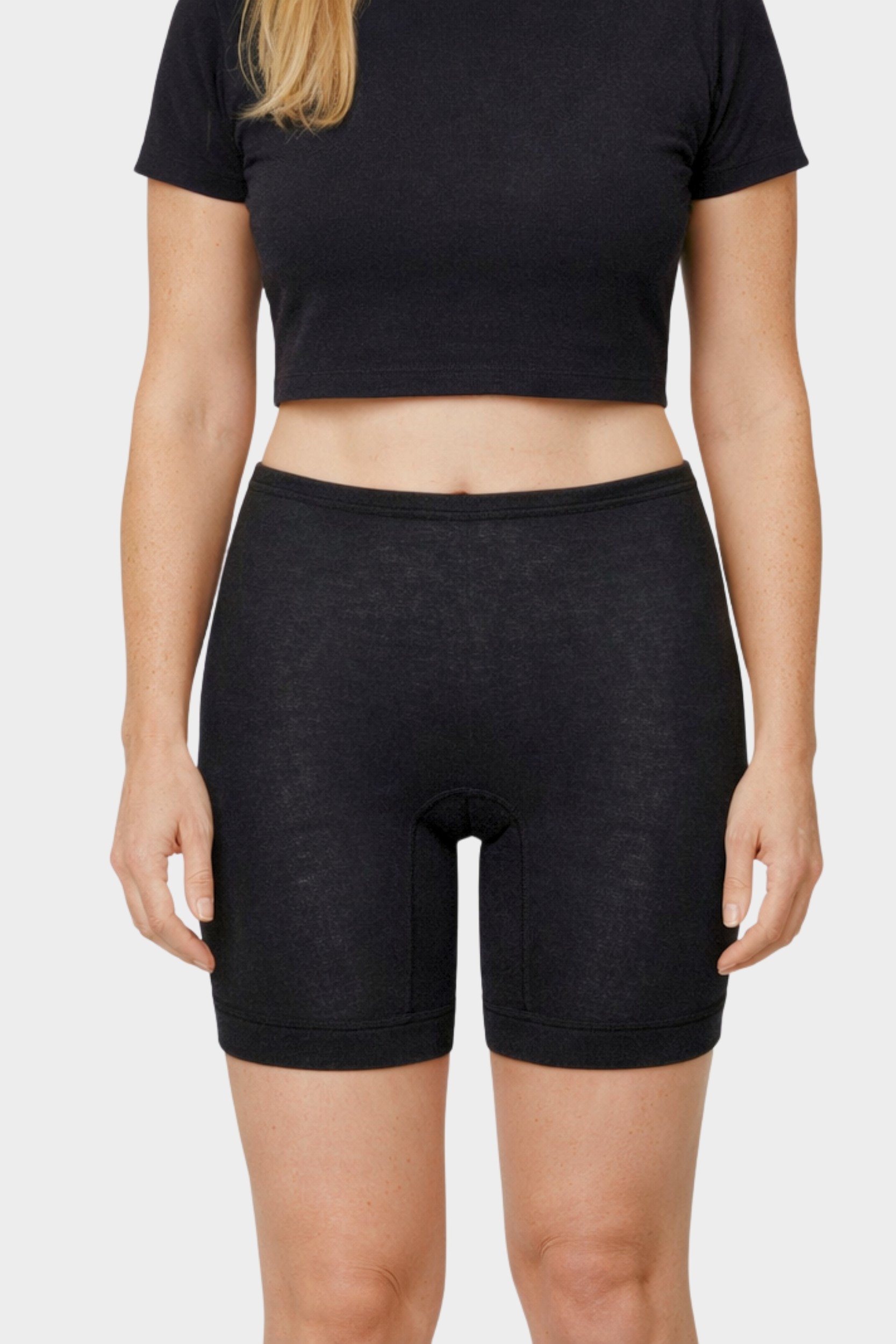 conta Damen Normalbeinschlüpfer Angora in Farbe schwarz Größe 52