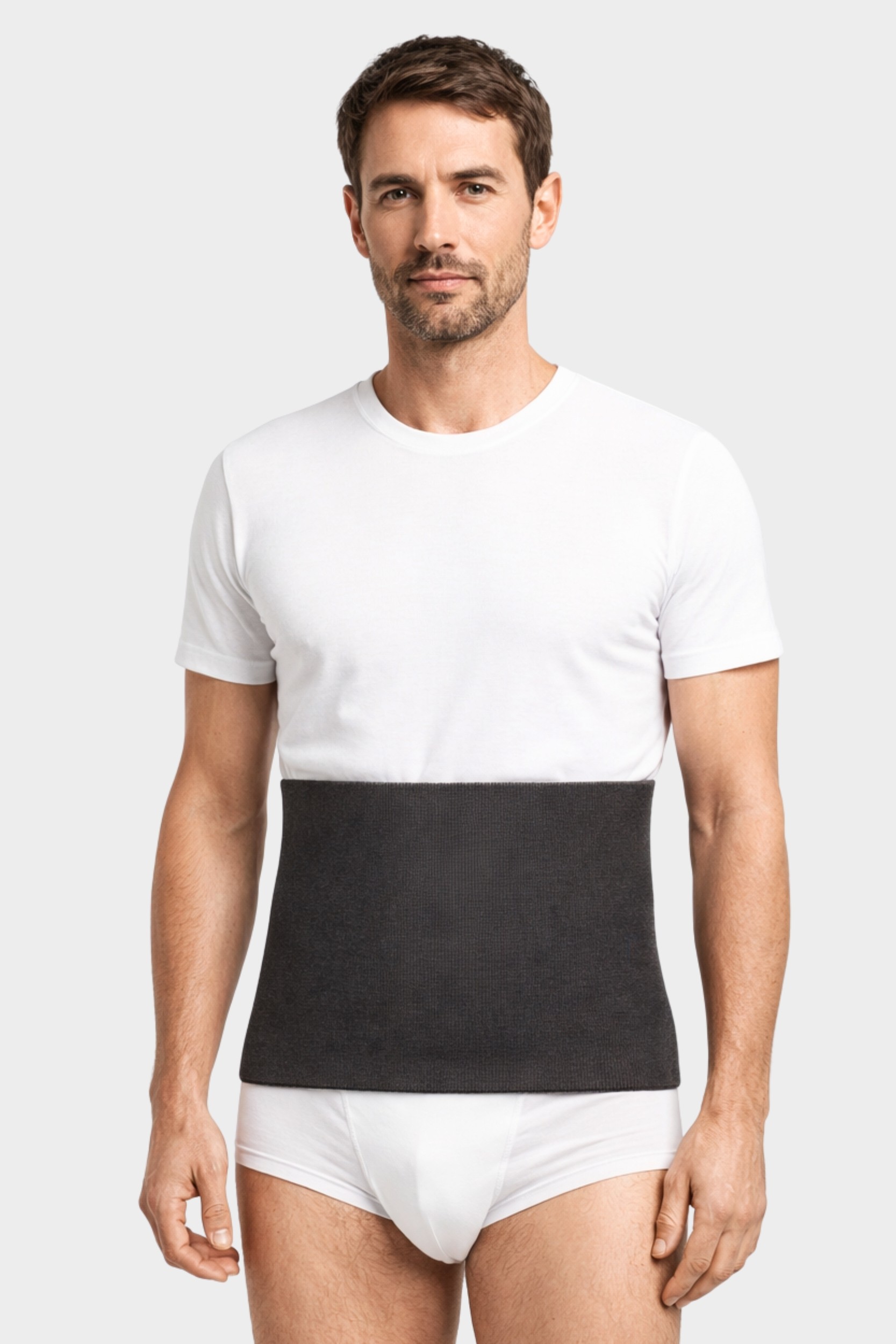 conta Herren Nierenwärmer naturwarm Unisex in Farbe basalt Größe L