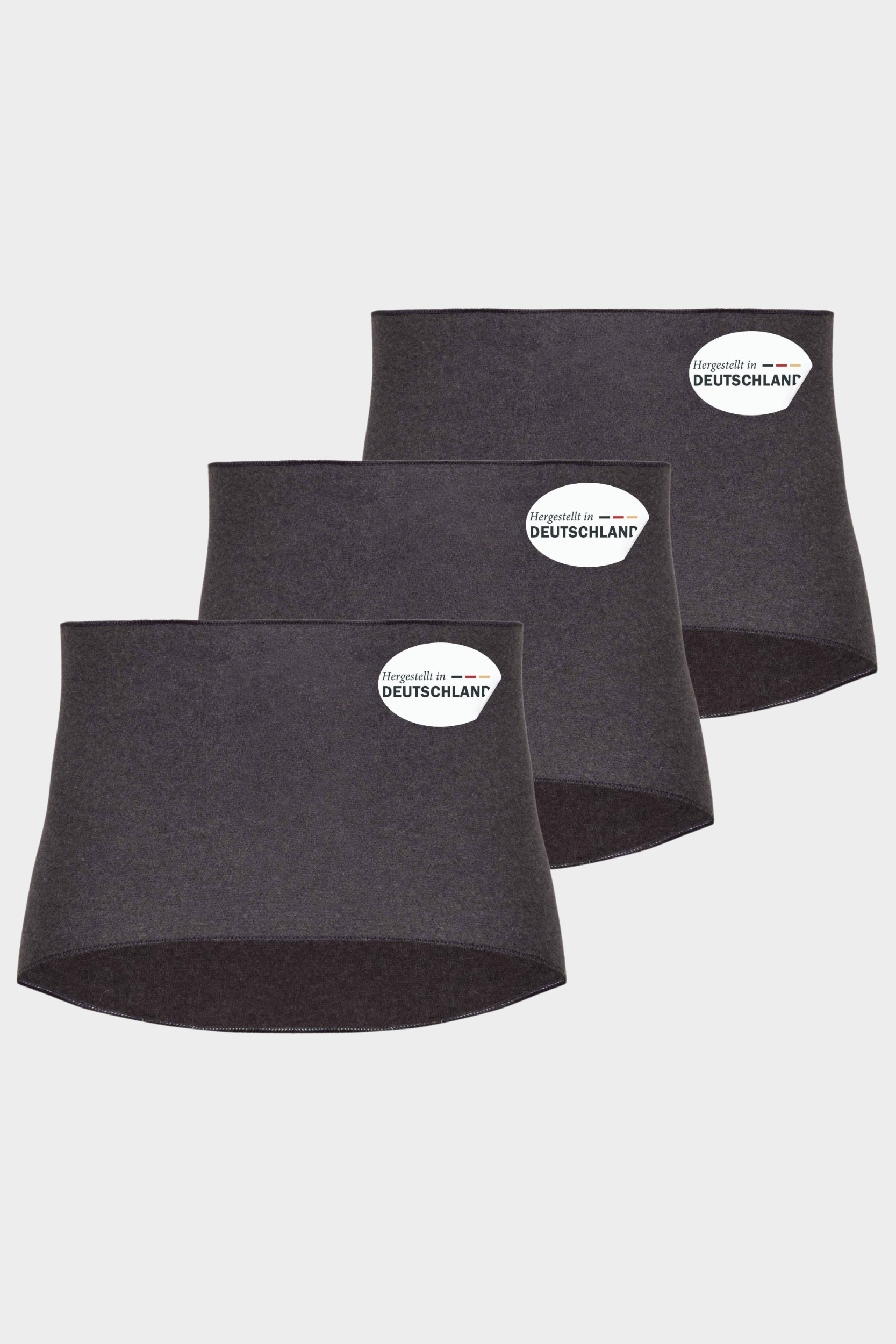 conta Herren Nierenwärmer naturwarm Unisex in Farbe basalt Größe S