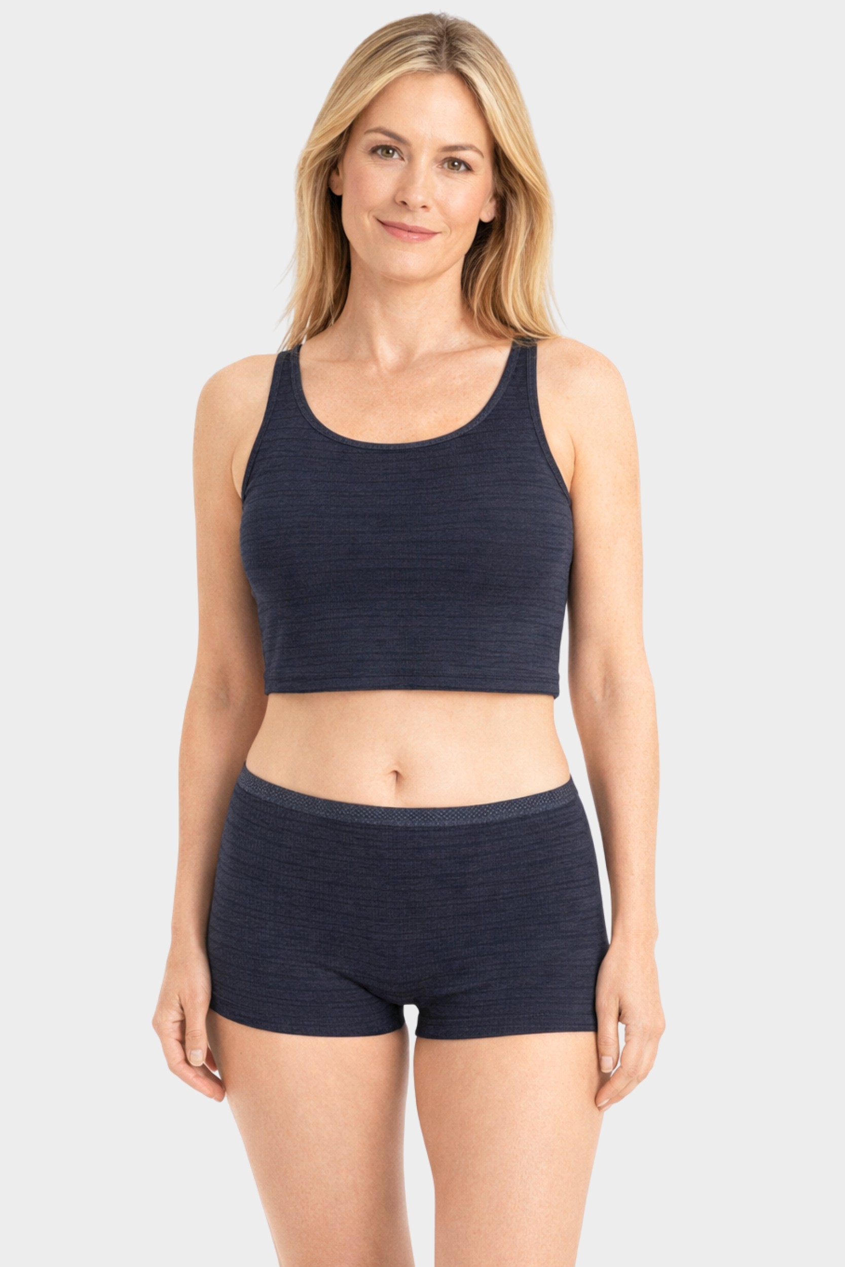 conta Damen Thermo Panty in Farbe marine geringelt Größe 40