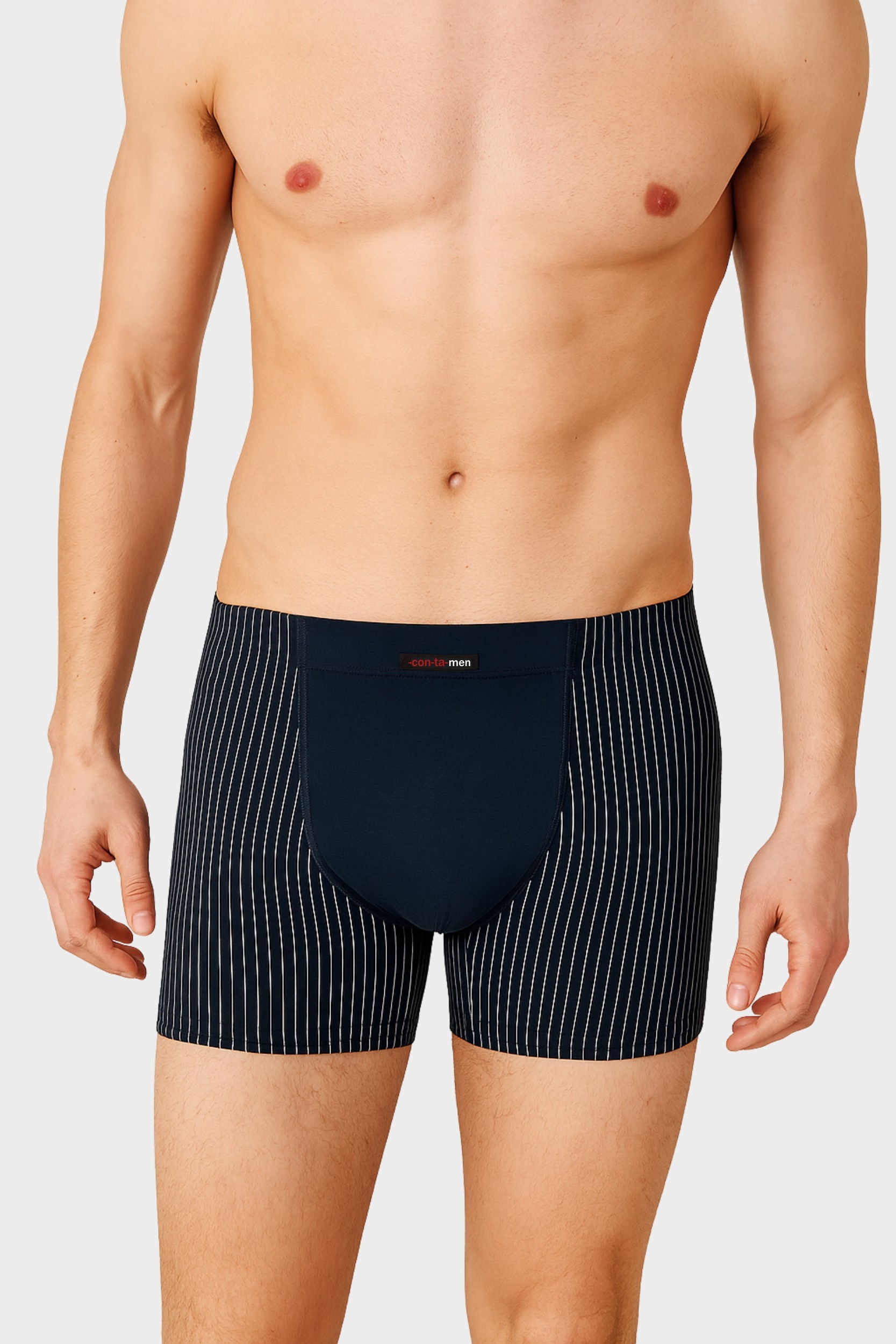 conta Damen Pant 5er Pack in Farbe Druck Streifen auf Marine Größe 7