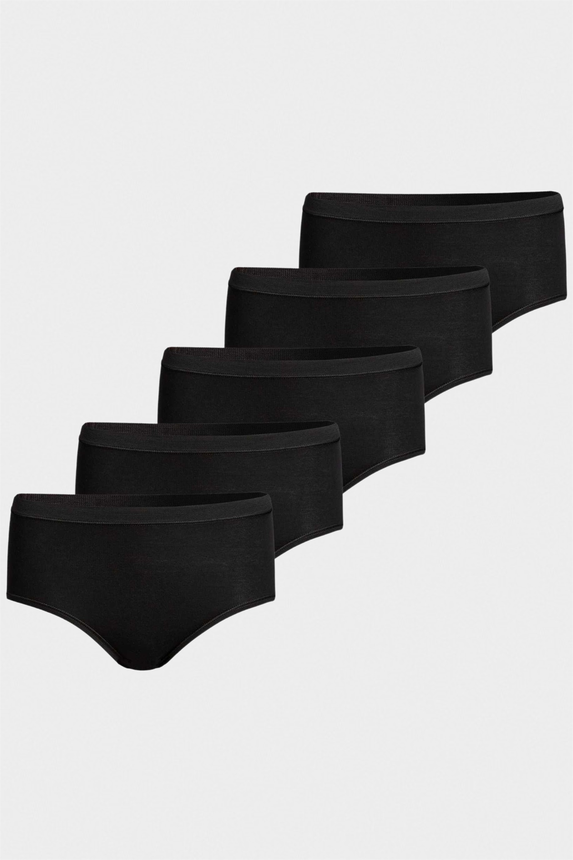 conta Damen Slip Maxi 5er Pack in Farbe schwarz Größe 46