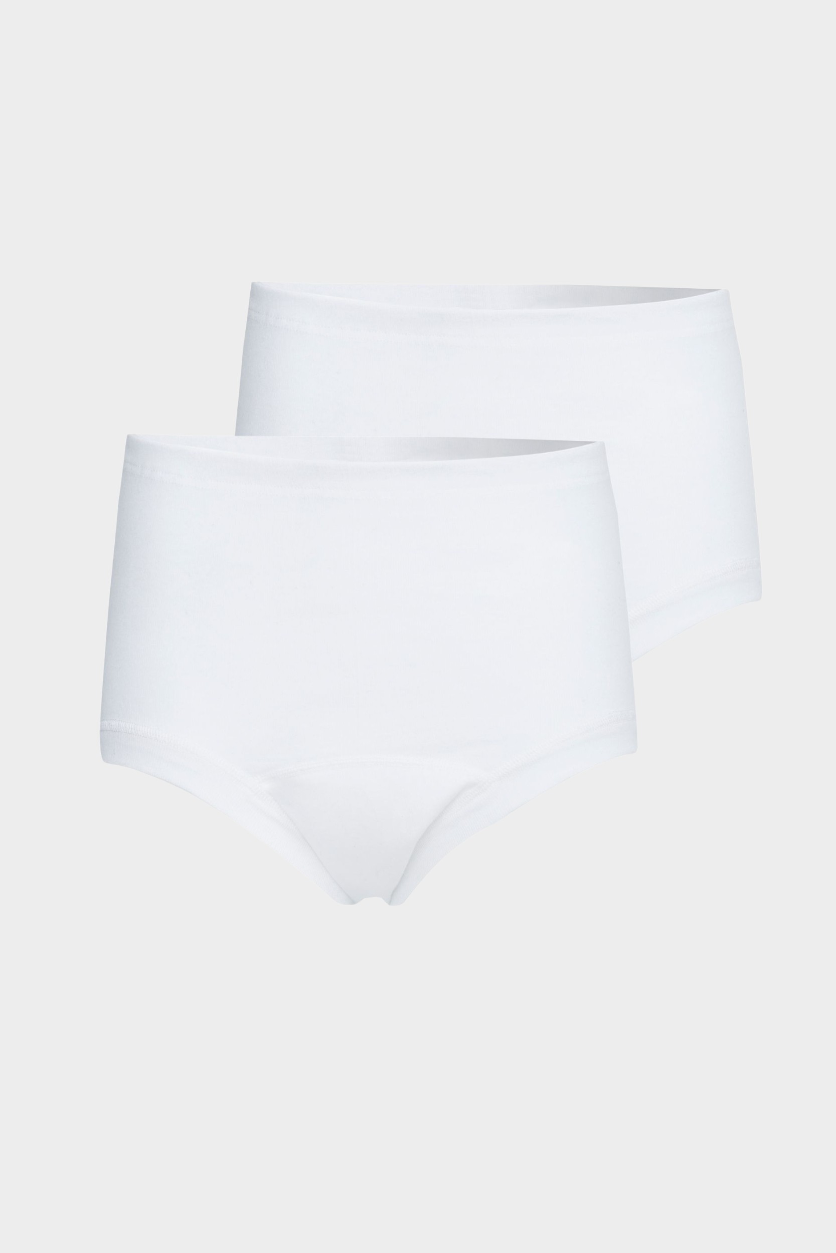 conta Damen Taillenslip mit Sicherheitszone 2er Pack in Farbe weiss Größe L