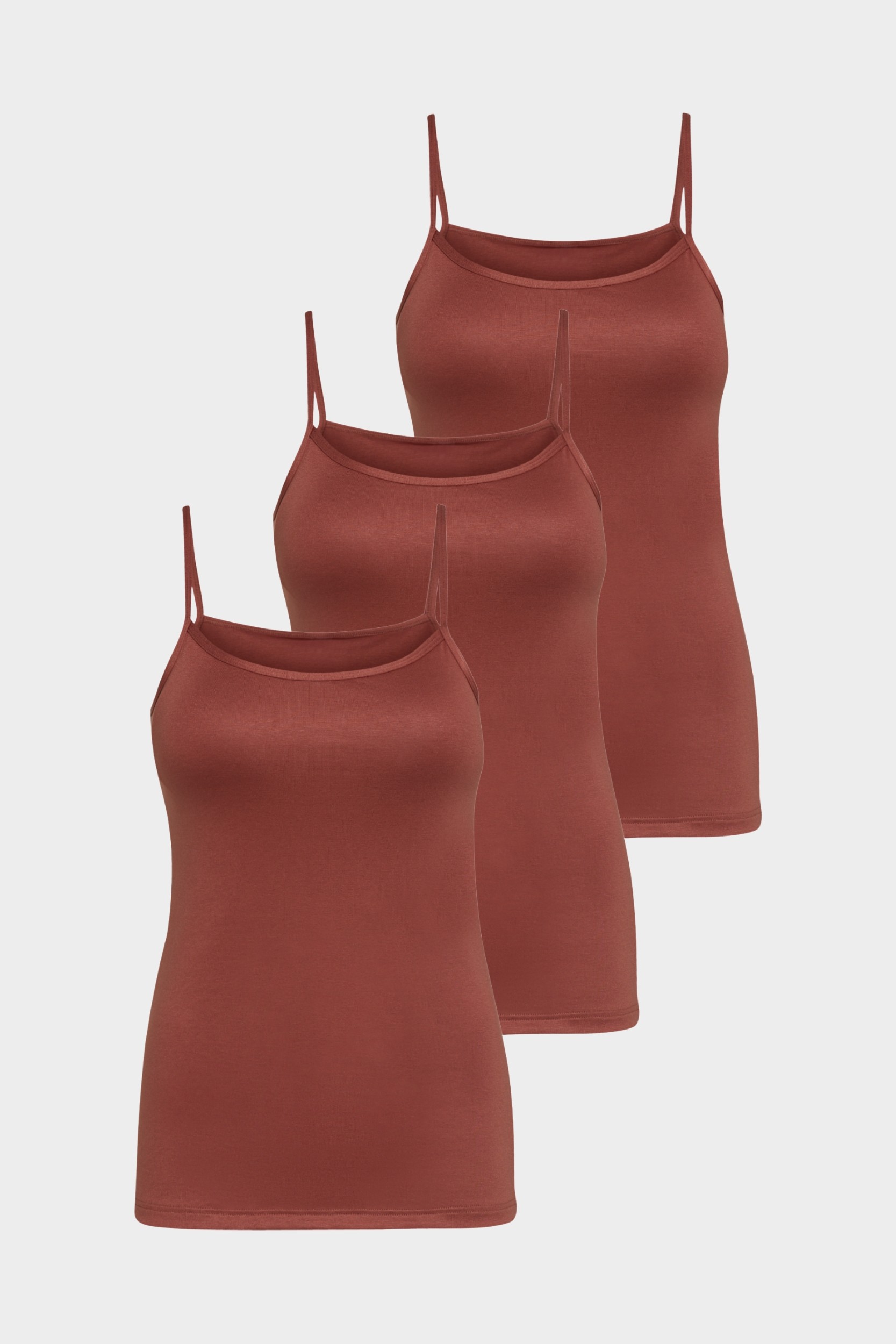 conta Damen Trägertop in Farbe rosenholz Größe 42