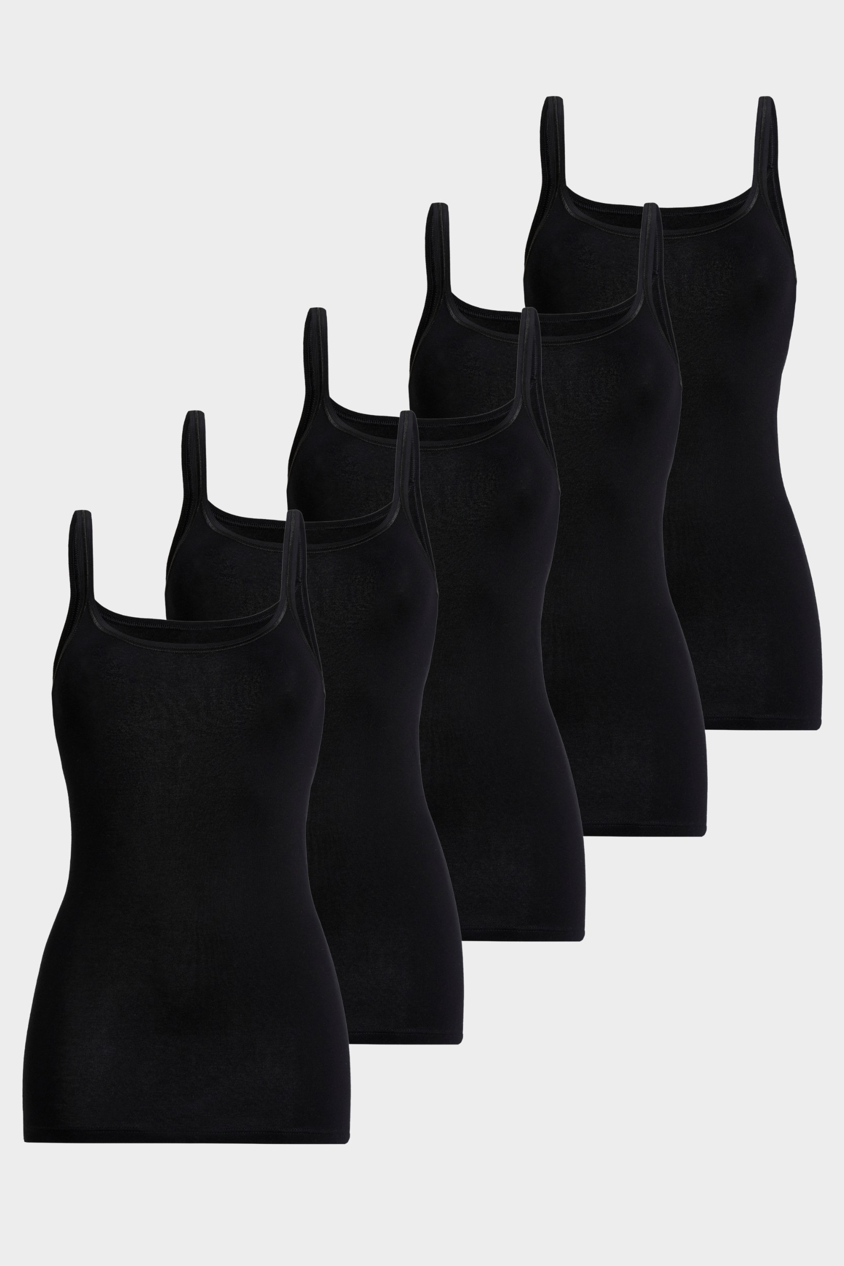 conta Damen Trägertop in Farbe schwarz Größe 48