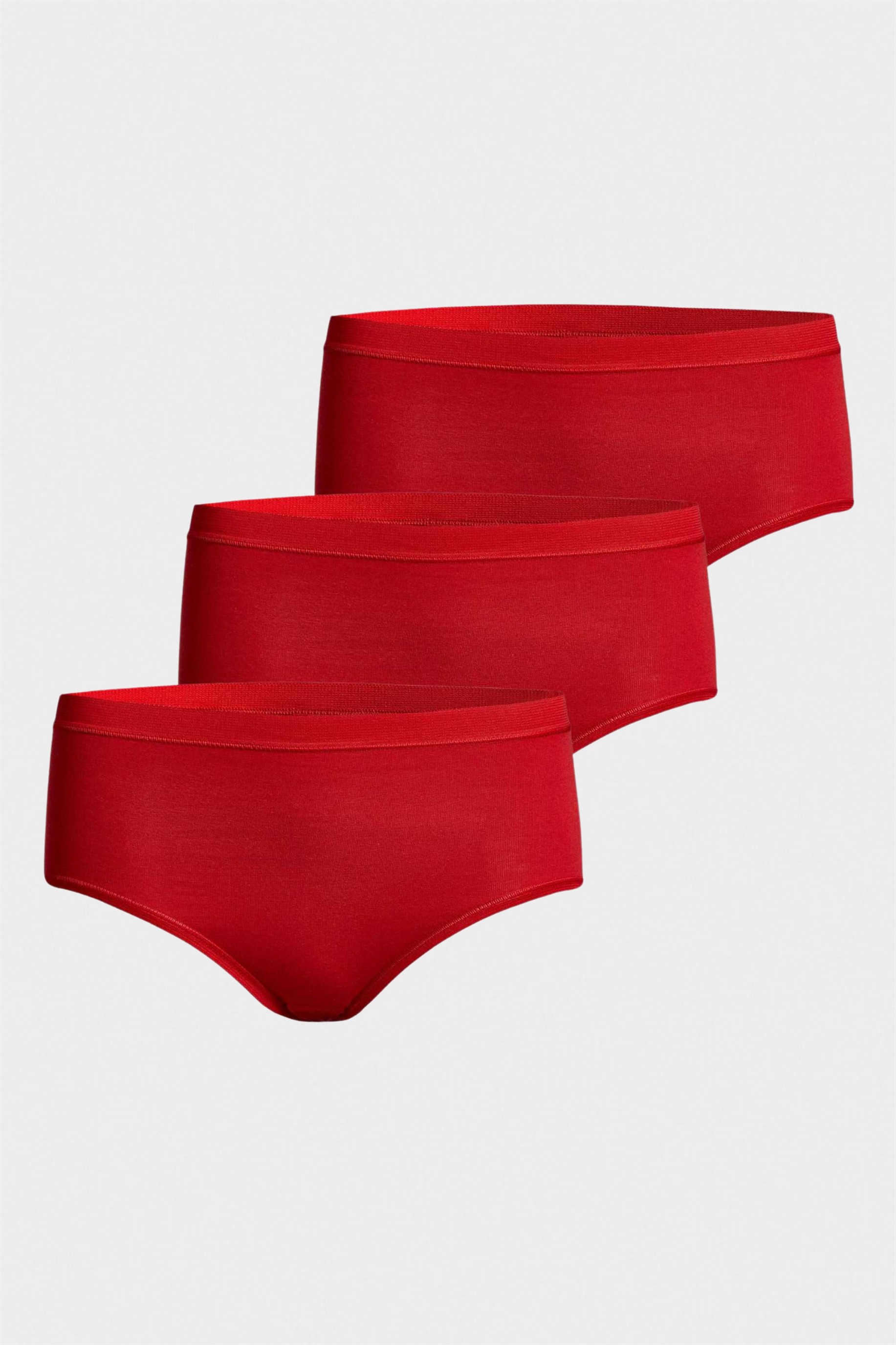 conta Damen Slip Maxi 3er Pack in Farbe rot Größe 50