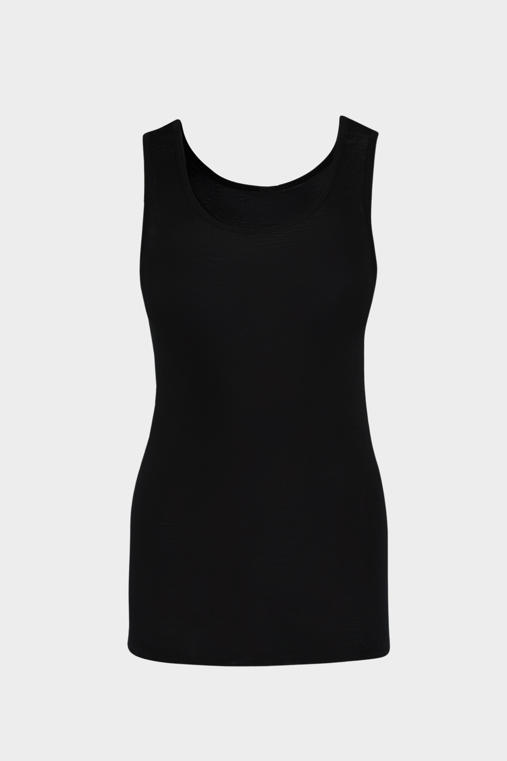 conta Damen Achselhemd Merino in Farbe schwarz Größe 48