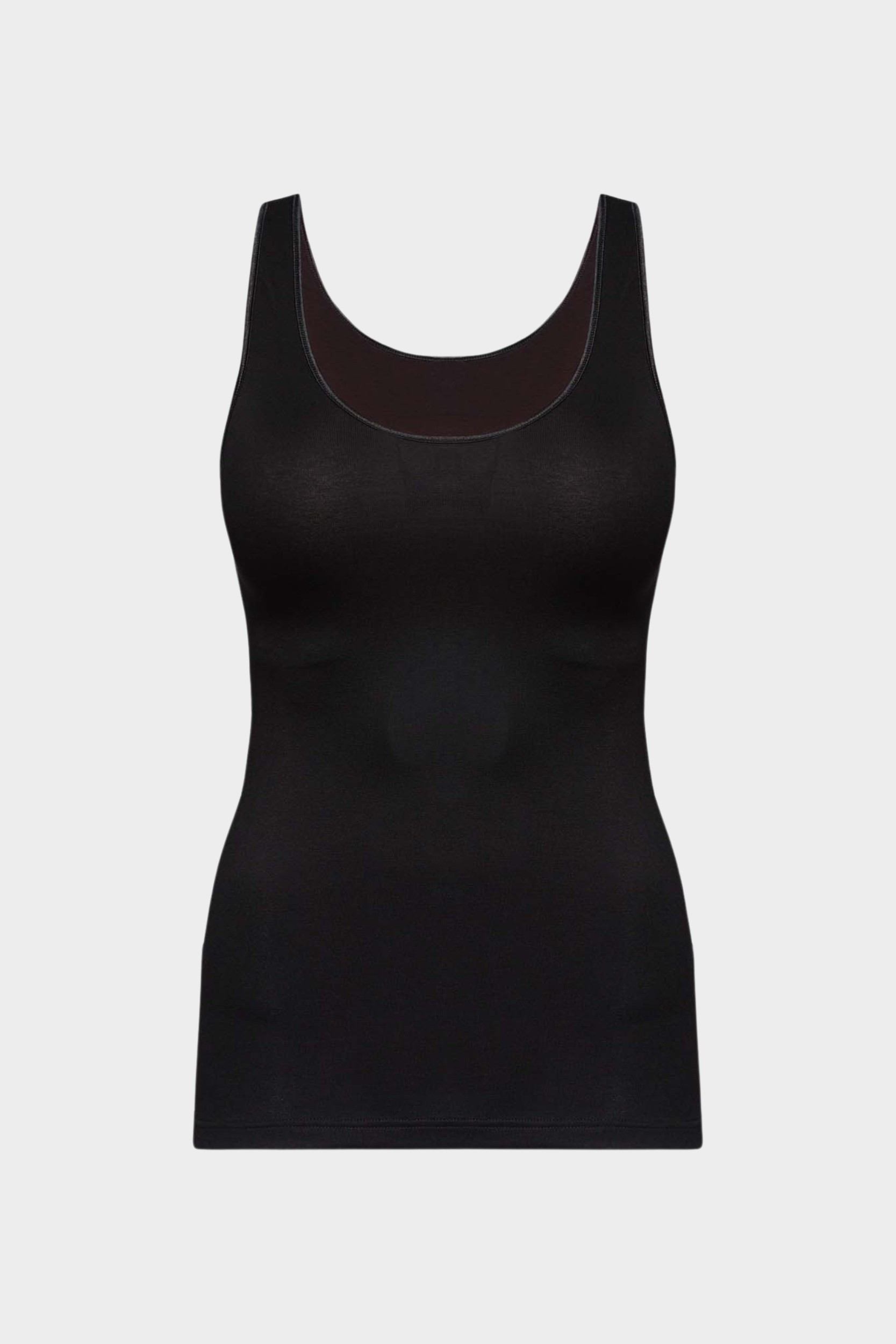 conta Damen Achselhemd mit Glanzband in Farbe schwarz Größe 50