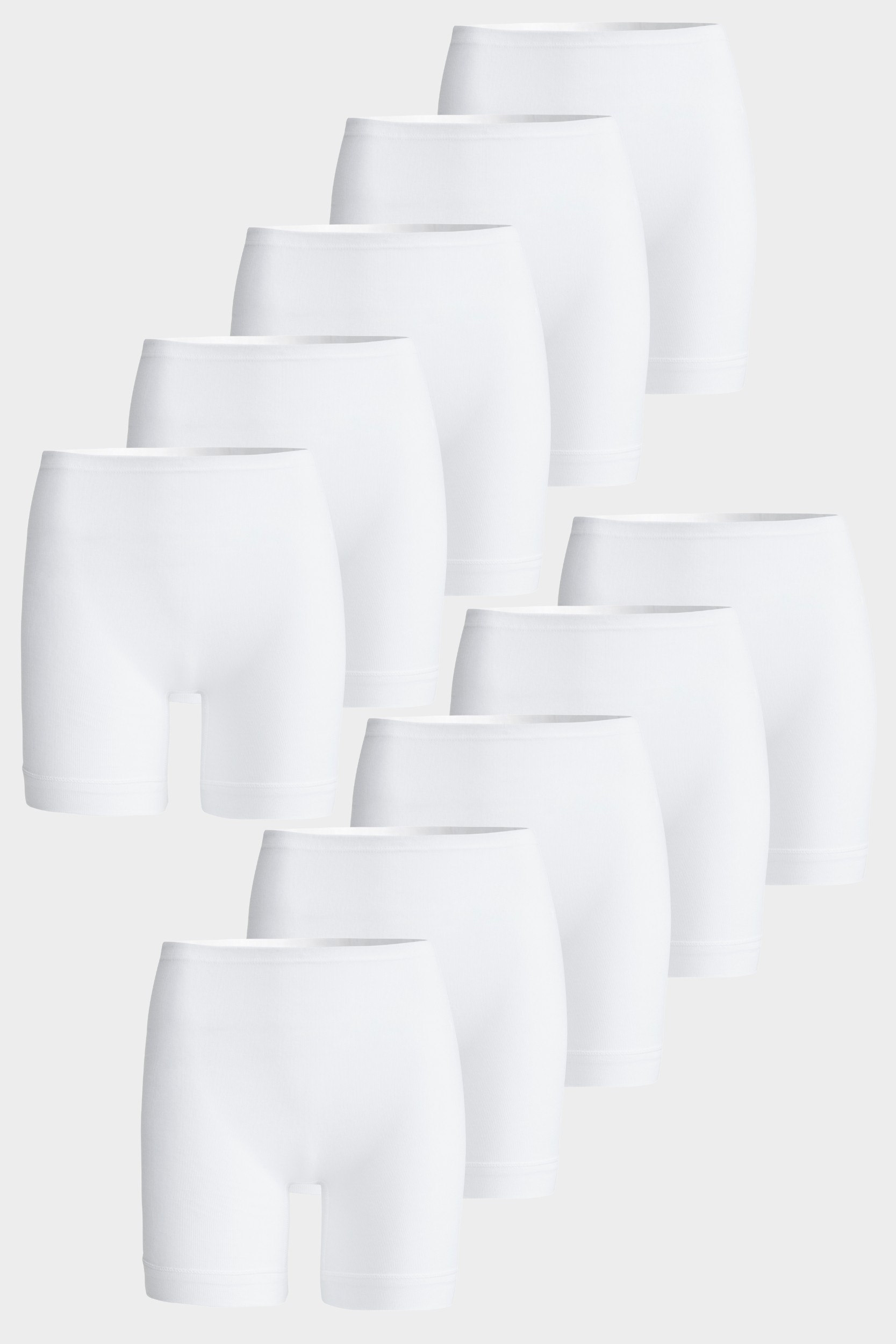 conta Damen Normalbeinschlüpfer 10er Pack in Farbe weiss Größe 52