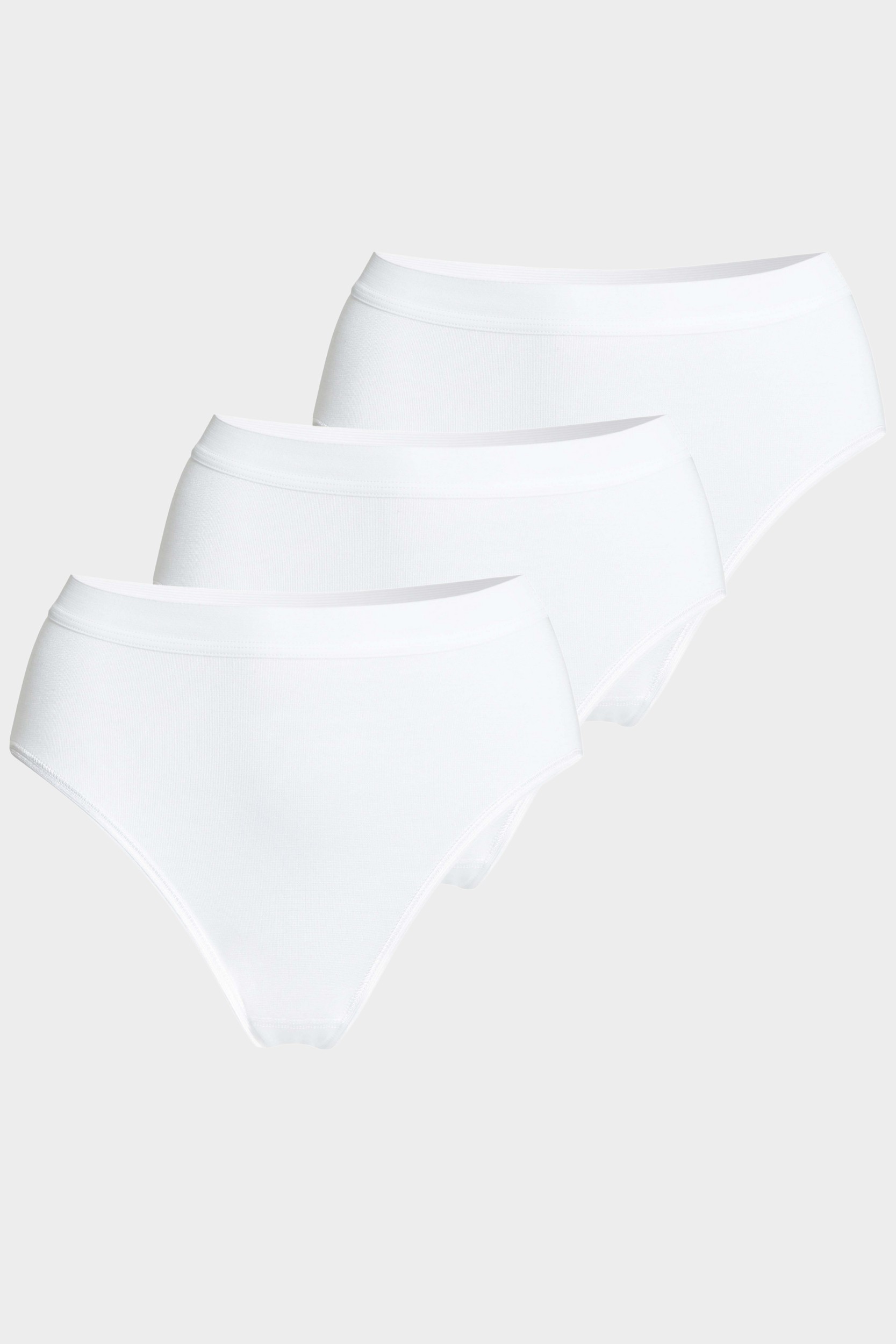 conta Damen Slip 3er Pack in Farbe weiss Größe 38