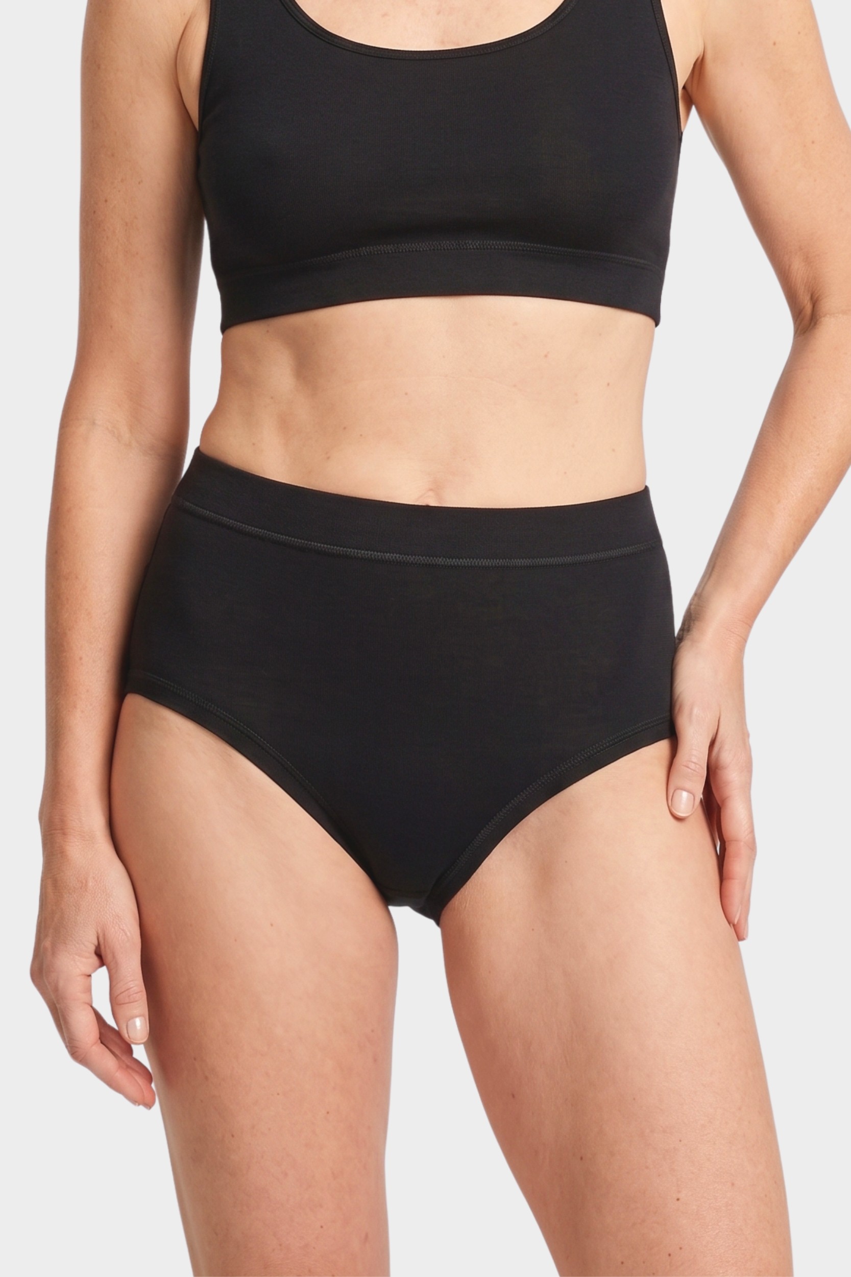 conta Damen Taillenslip in Farbe schwarz Größe 46