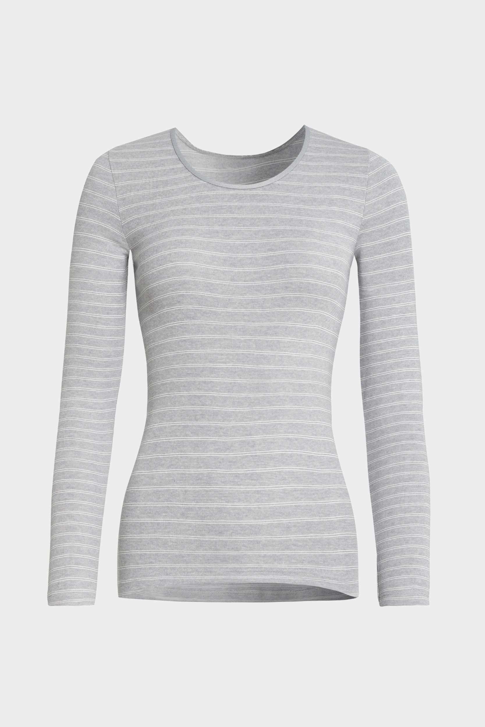 conta Damen Thermo langarm Shirt in Farbe sterling geringelt Größe 46