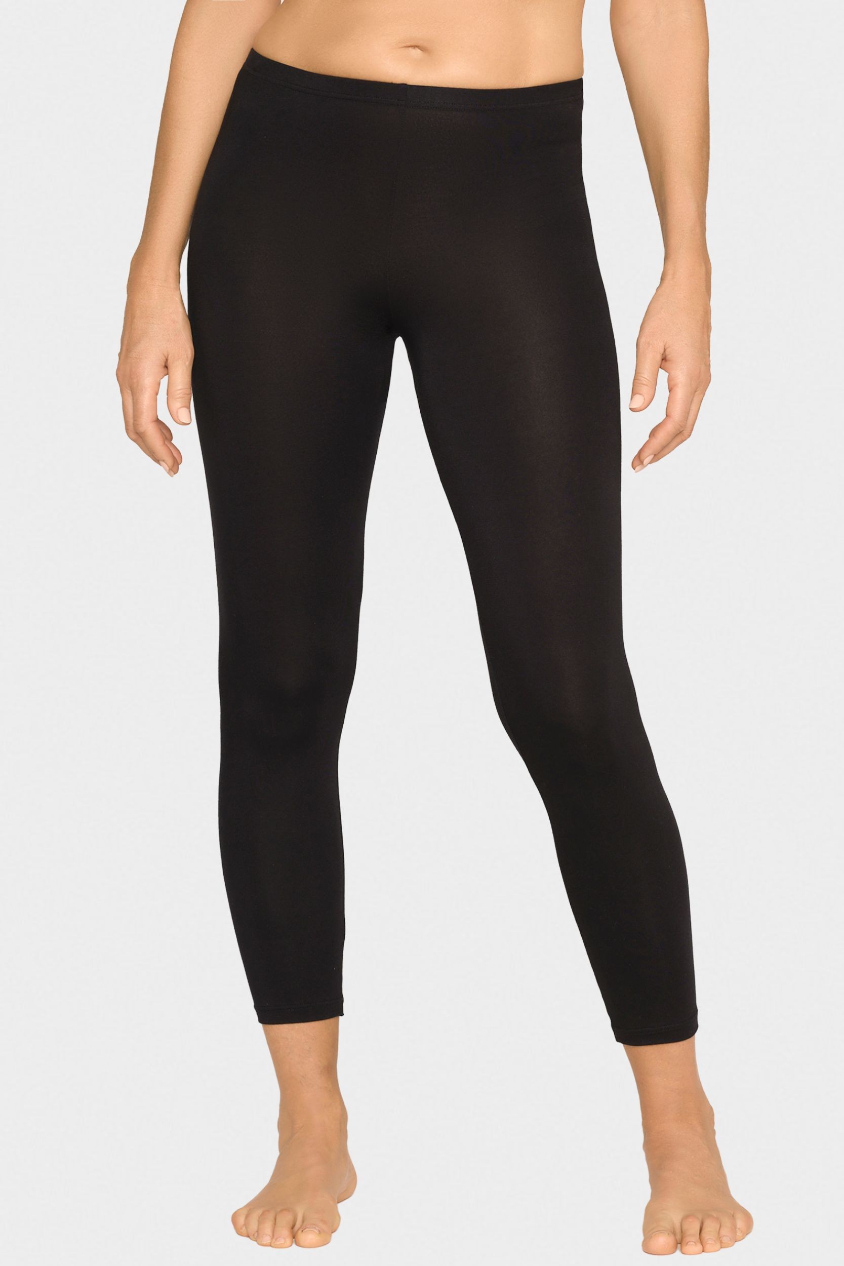 conta Damen Leggins wadenlang in Farbe schwarz Größe 38