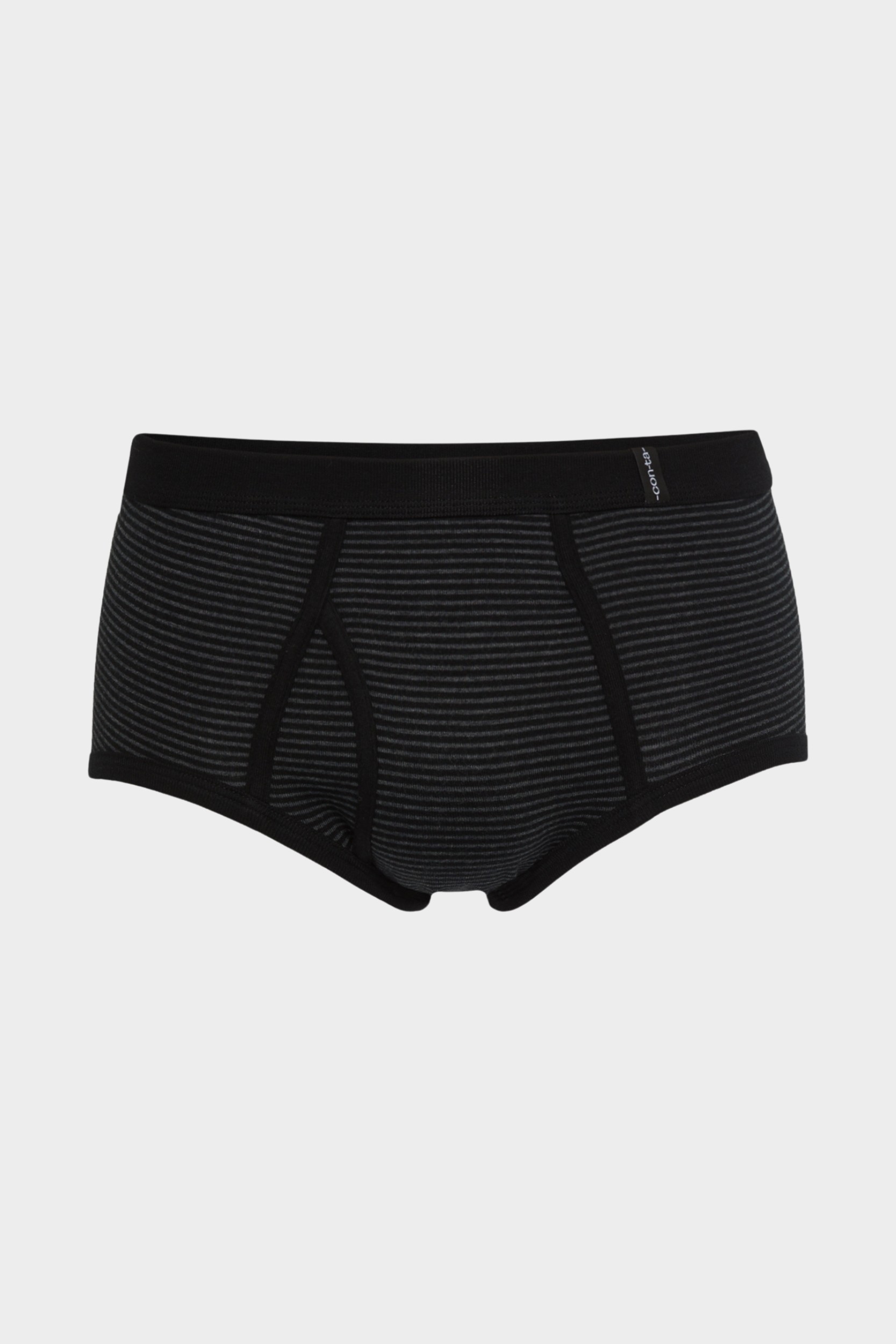 conta Herren Slip in Farbe schwarz geringelt Größe 10