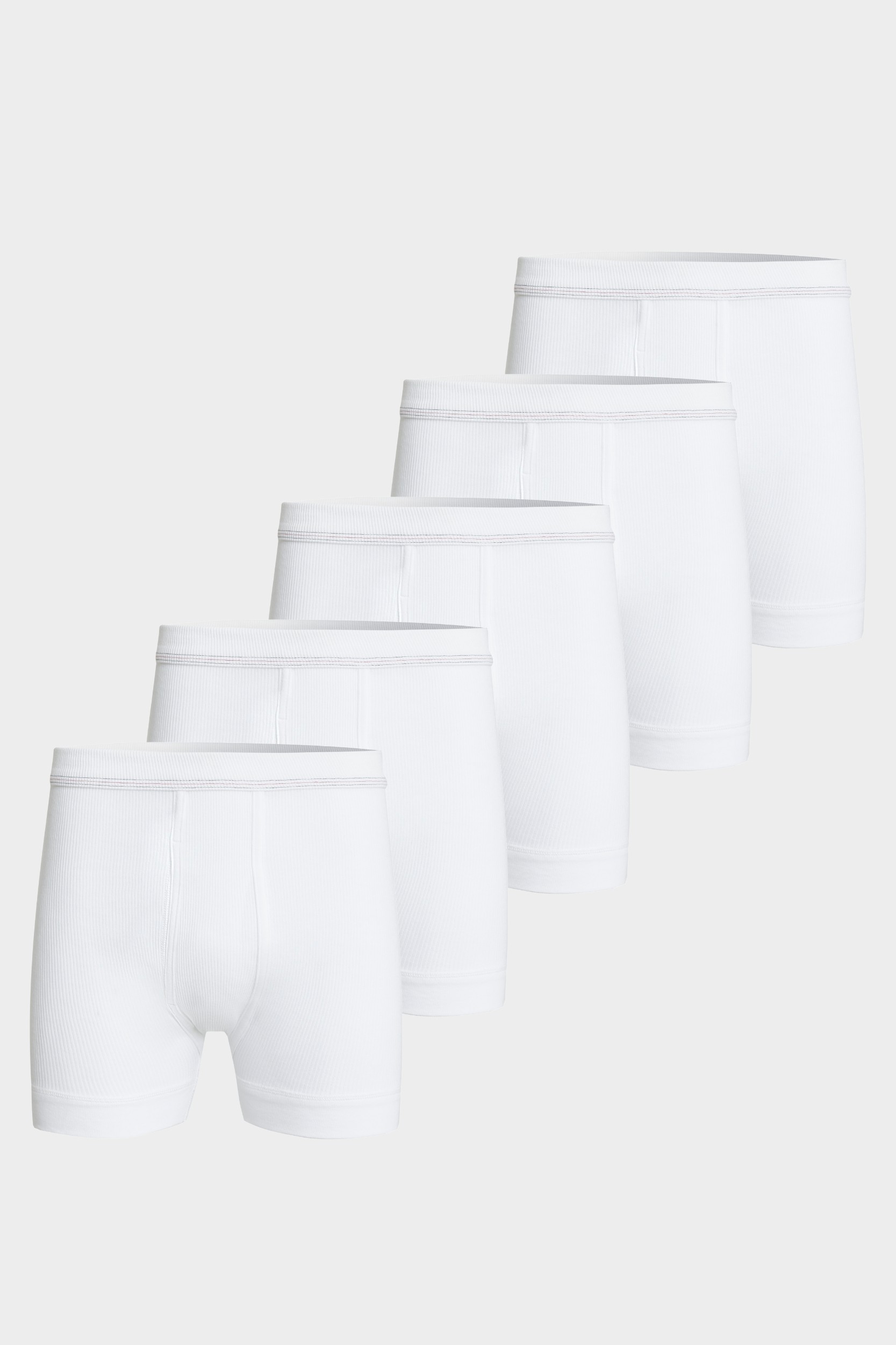 conta Herren Hose kurz 5er Pack in Farbe weiss Größe 7