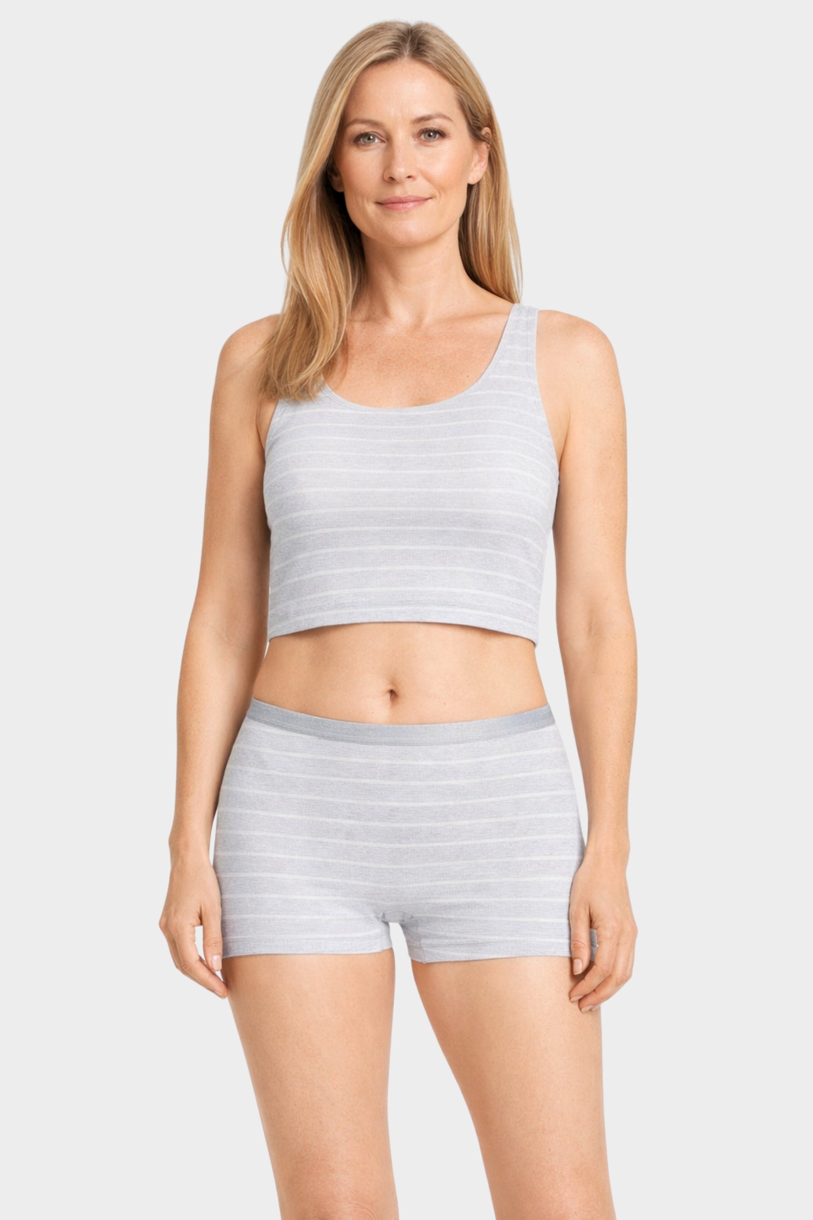 conta Damen Thermo Panty in Farbe sterling geringelt Größe 46