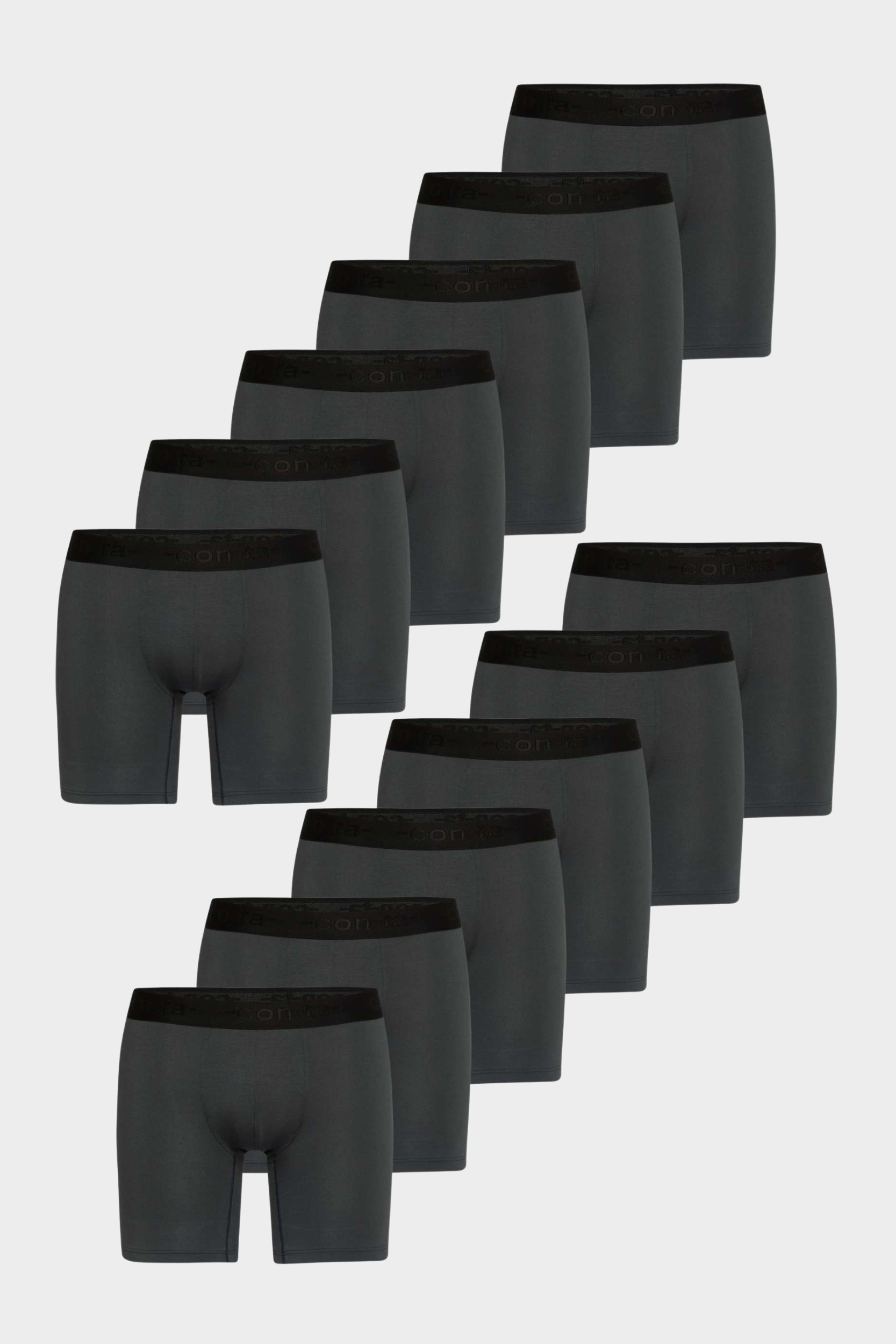 conta Herren Longpants 12er Pack in Farbe graphit Größe 5
