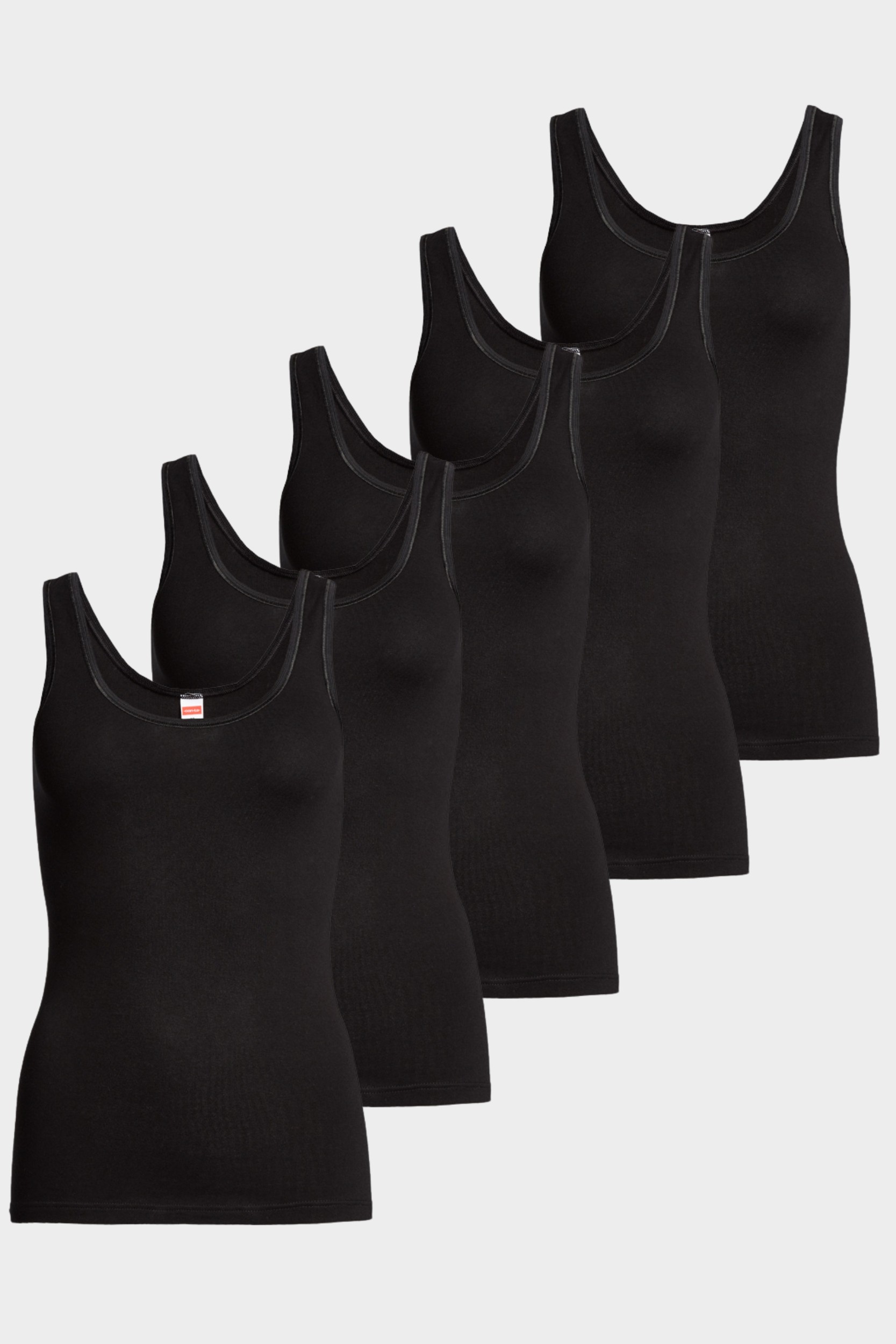 conta Damen Achselhemd in Farbe schwarz Größe 40