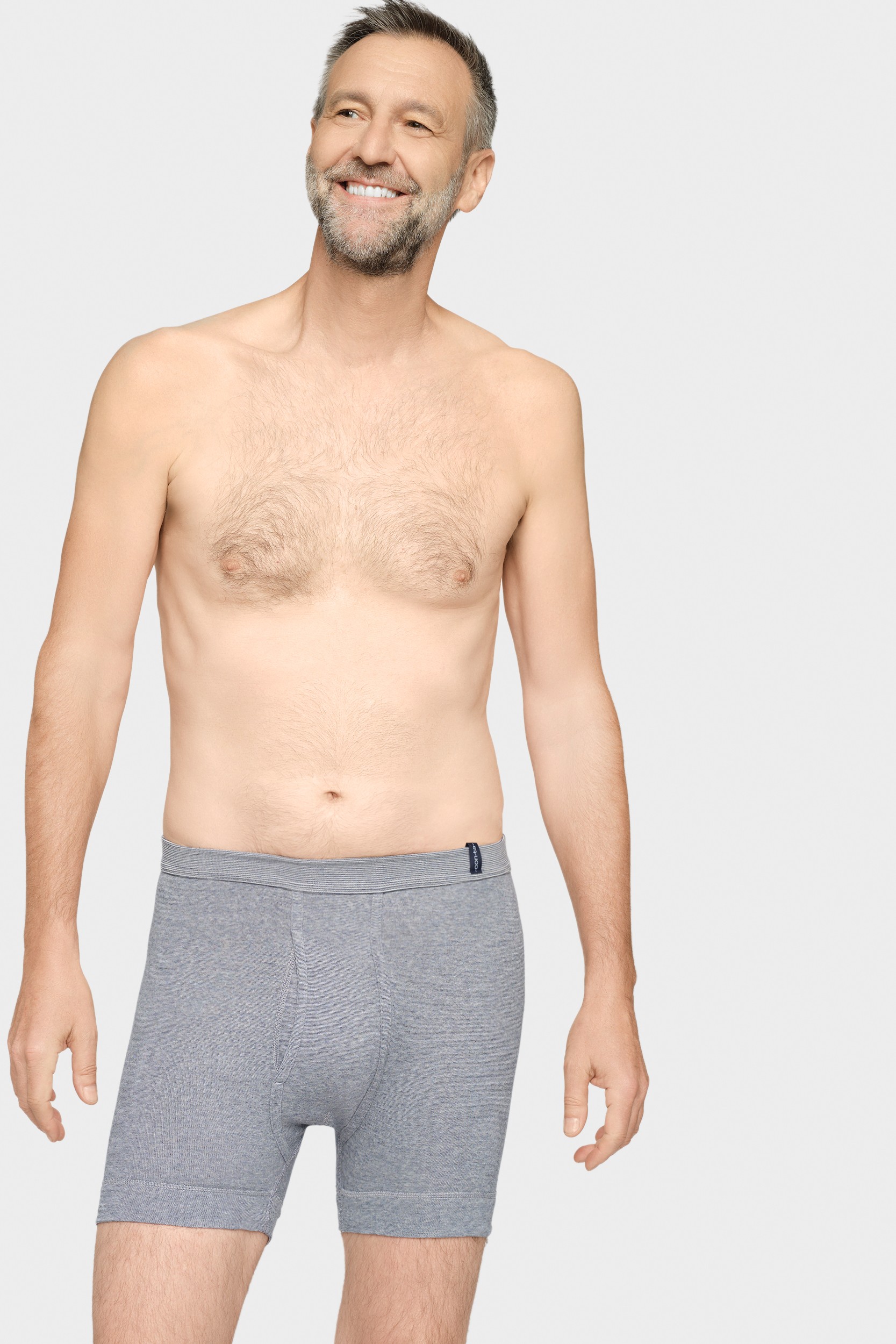 conta Herren Hose kurz mit Eingriff in Farbe jeansblau Größe 5