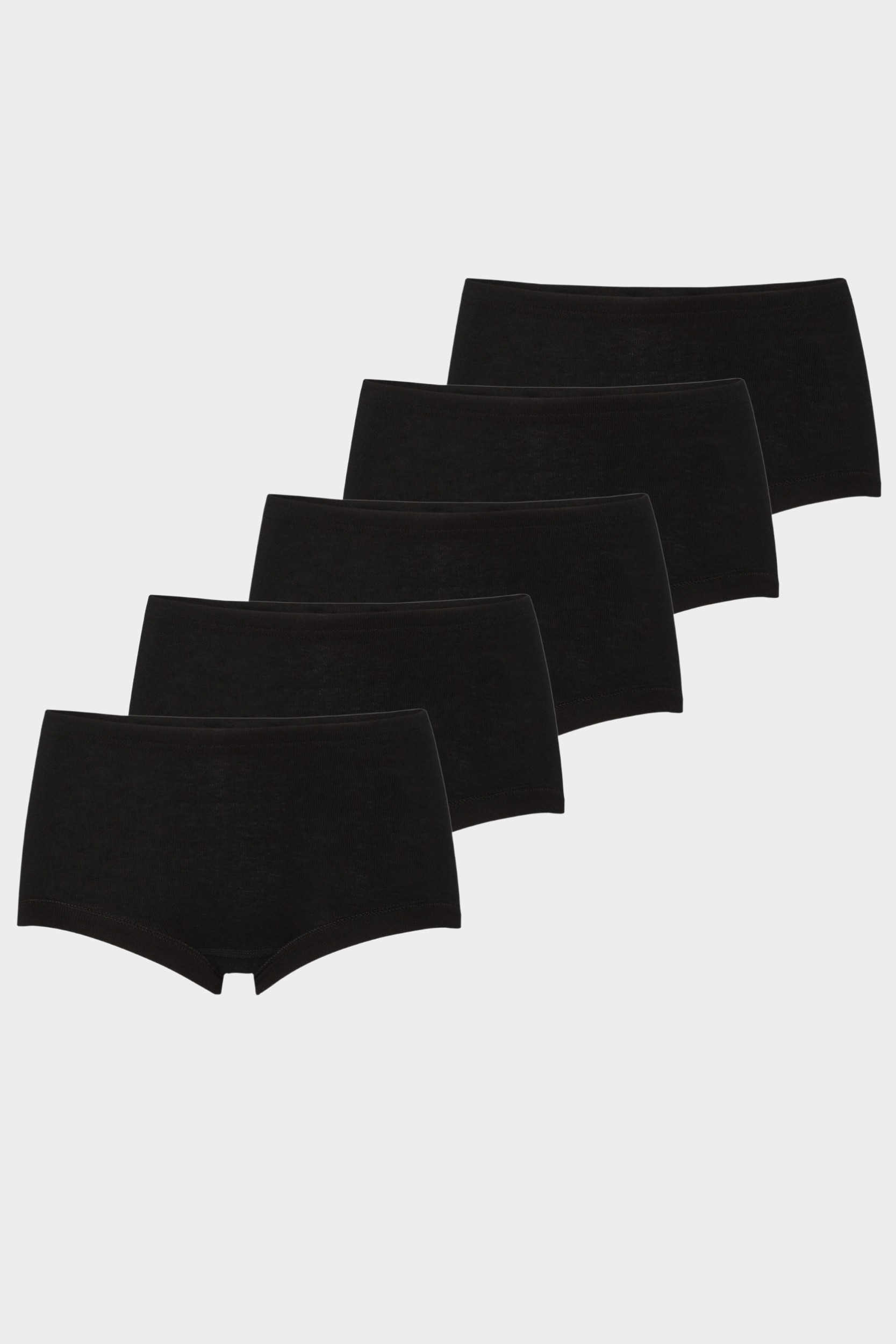conta Damen Taillenslip 5er Pack in Farbe schwarz Größe 40