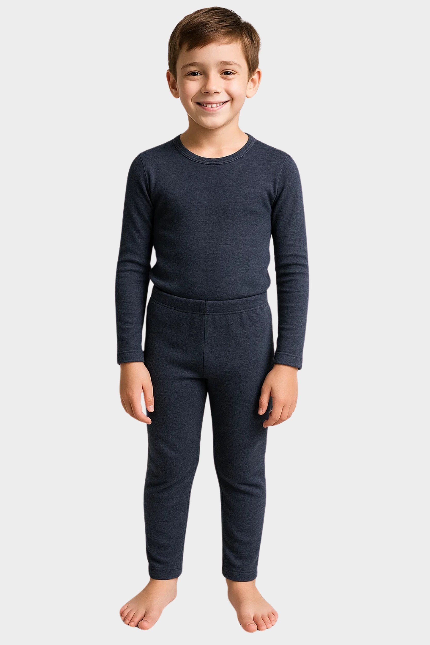 conta Kinder Kinder Thermo lange Hose in Farbe marine melange Größe 176