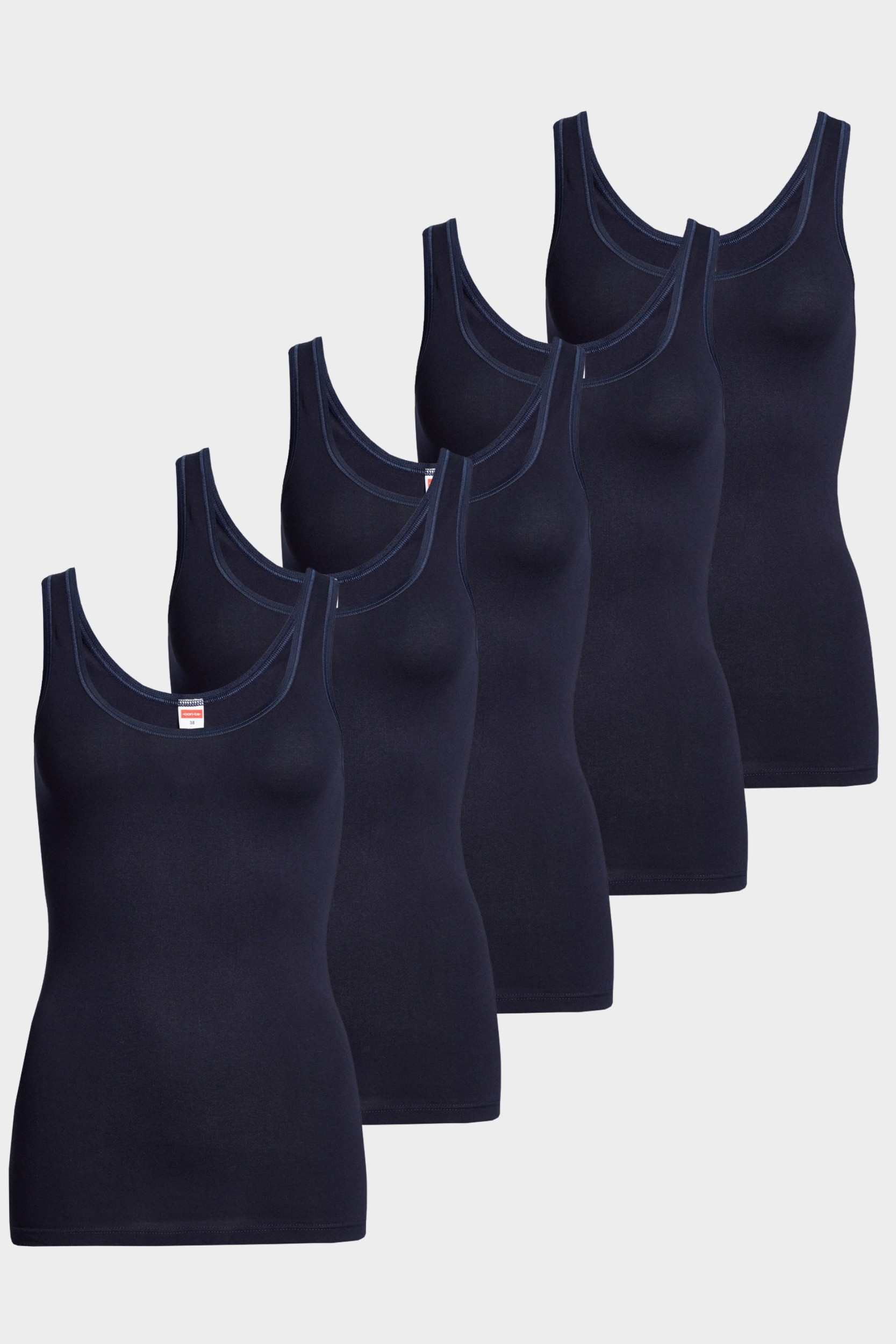 conta Damen Achselhemd in Farbe marine Größe 48