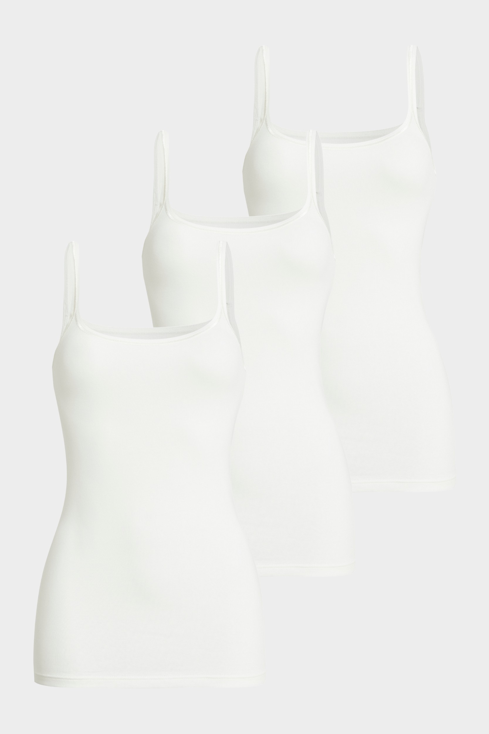 conta Damen Trägertop in Farbe ecru Größe 52