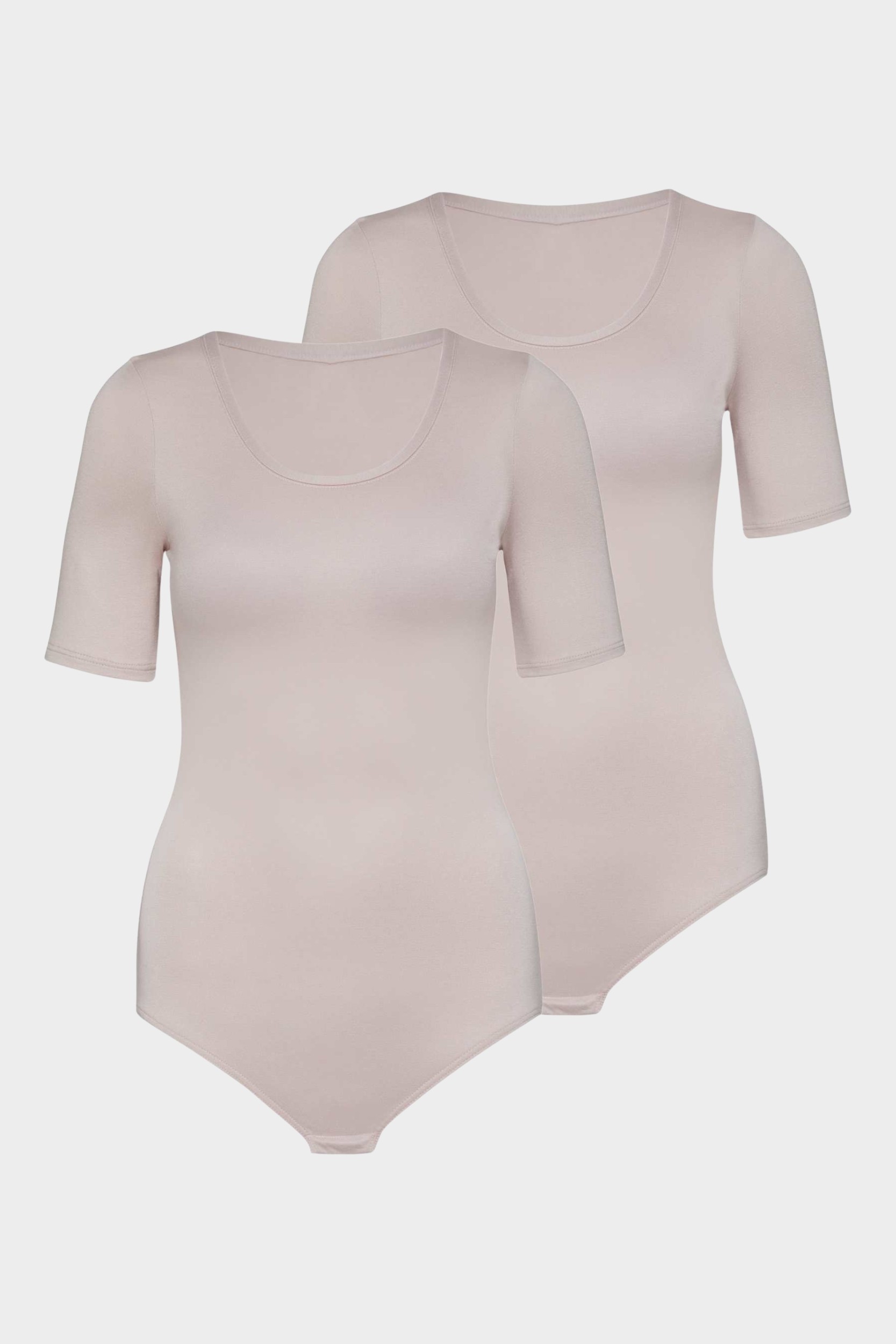 conta Damen kurzarm Body in Farbe perlmutt Größe 36