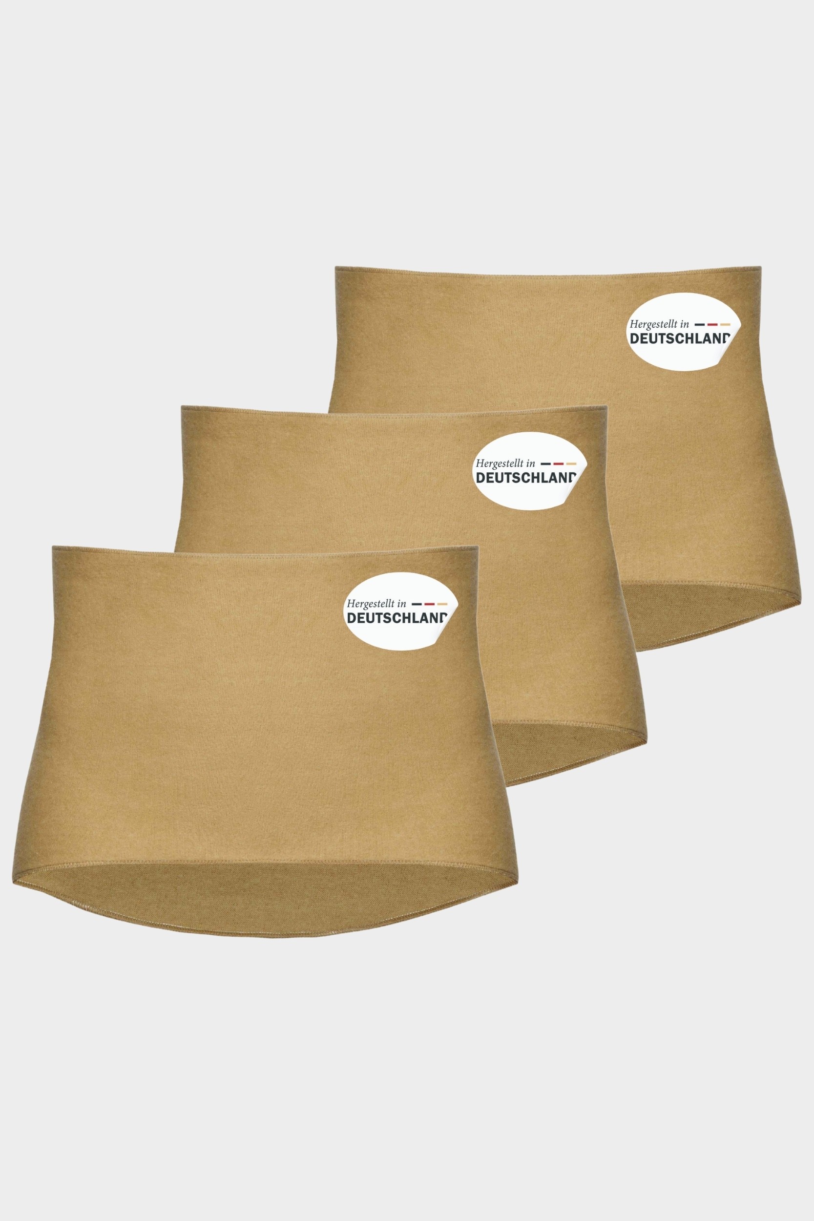 conta Herren Nierenwärmer naturwarm Unisex 3er Pack in Farbe sandstein Größe XL