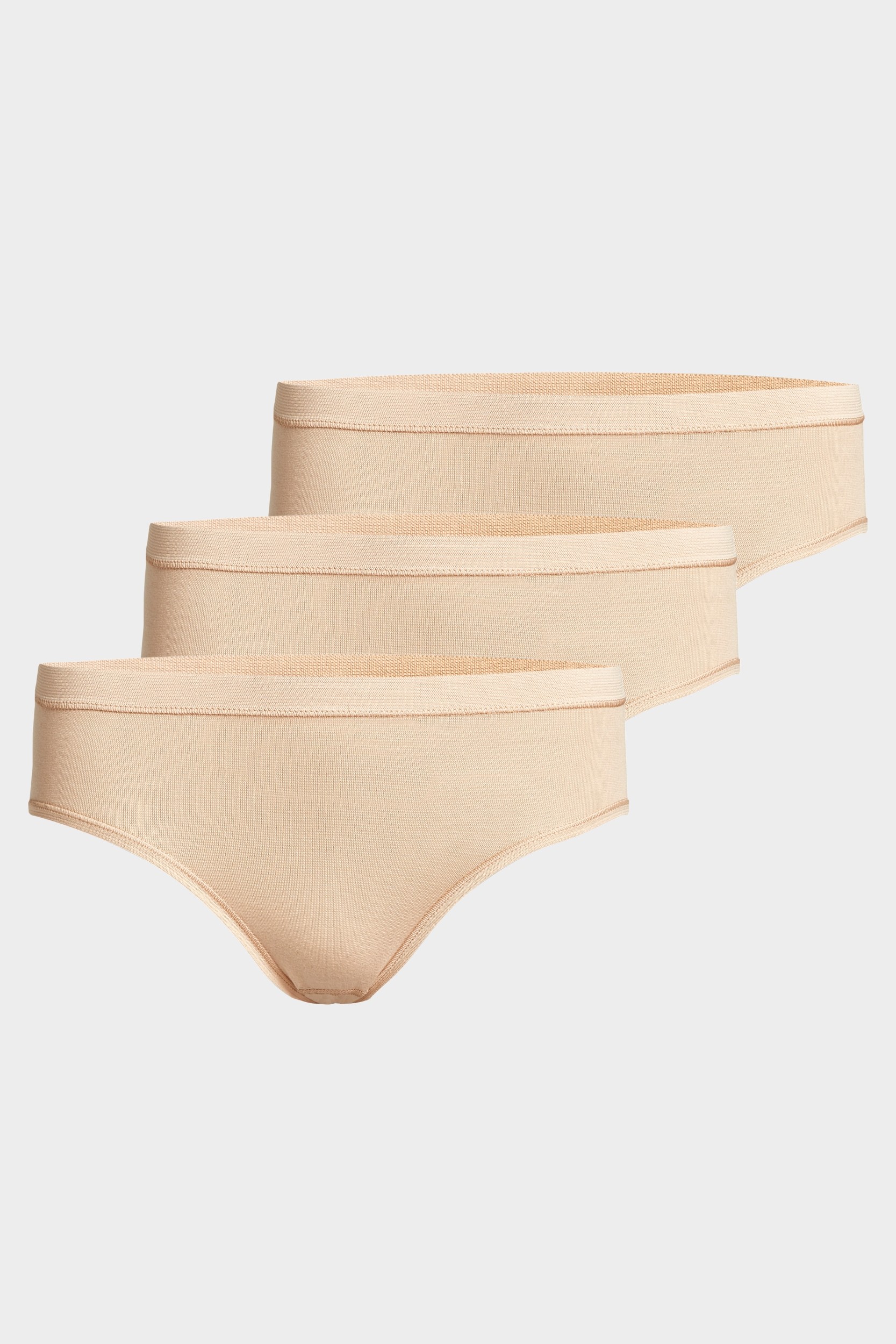 conta Damen Slip Midi 3er Pack in Farbe ton Größe 38