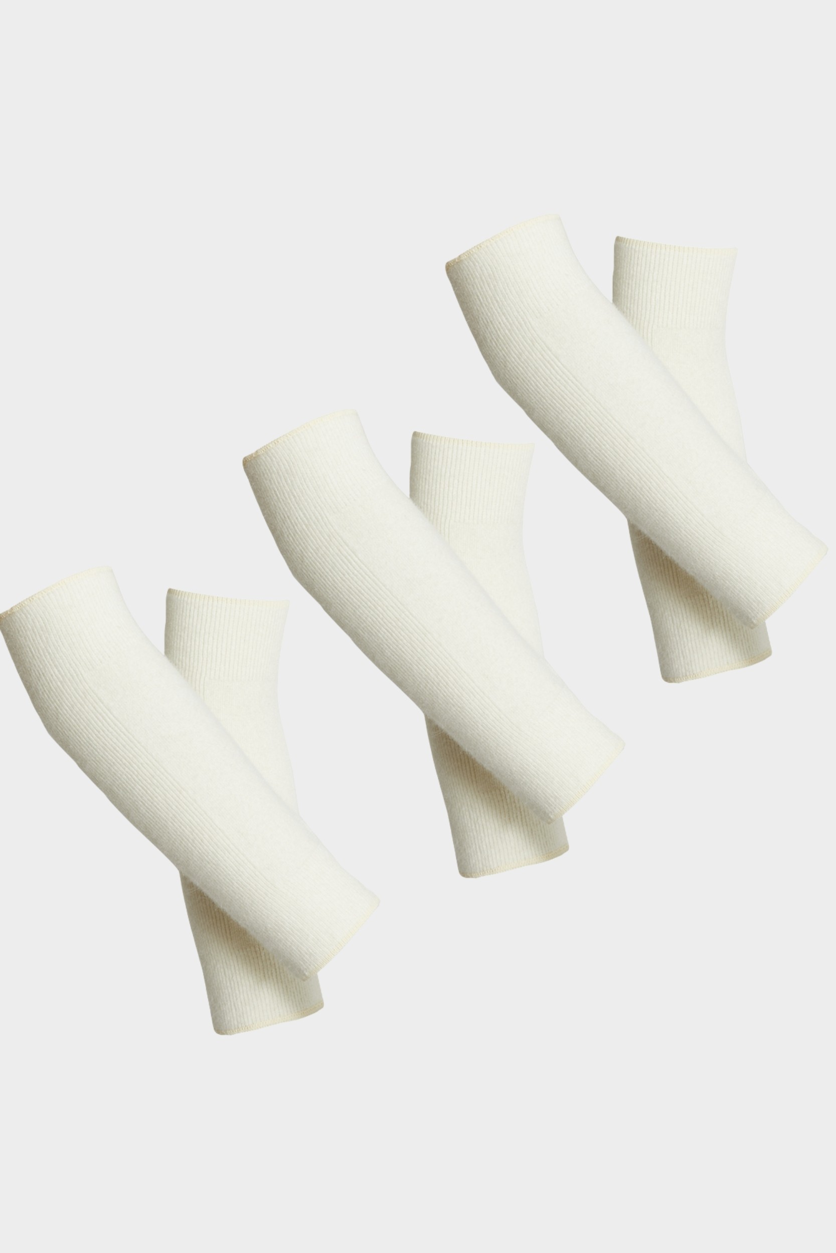 conta Herren Gelenkwärmer Herren 3er Pack in Farbe wollweiß Größe S