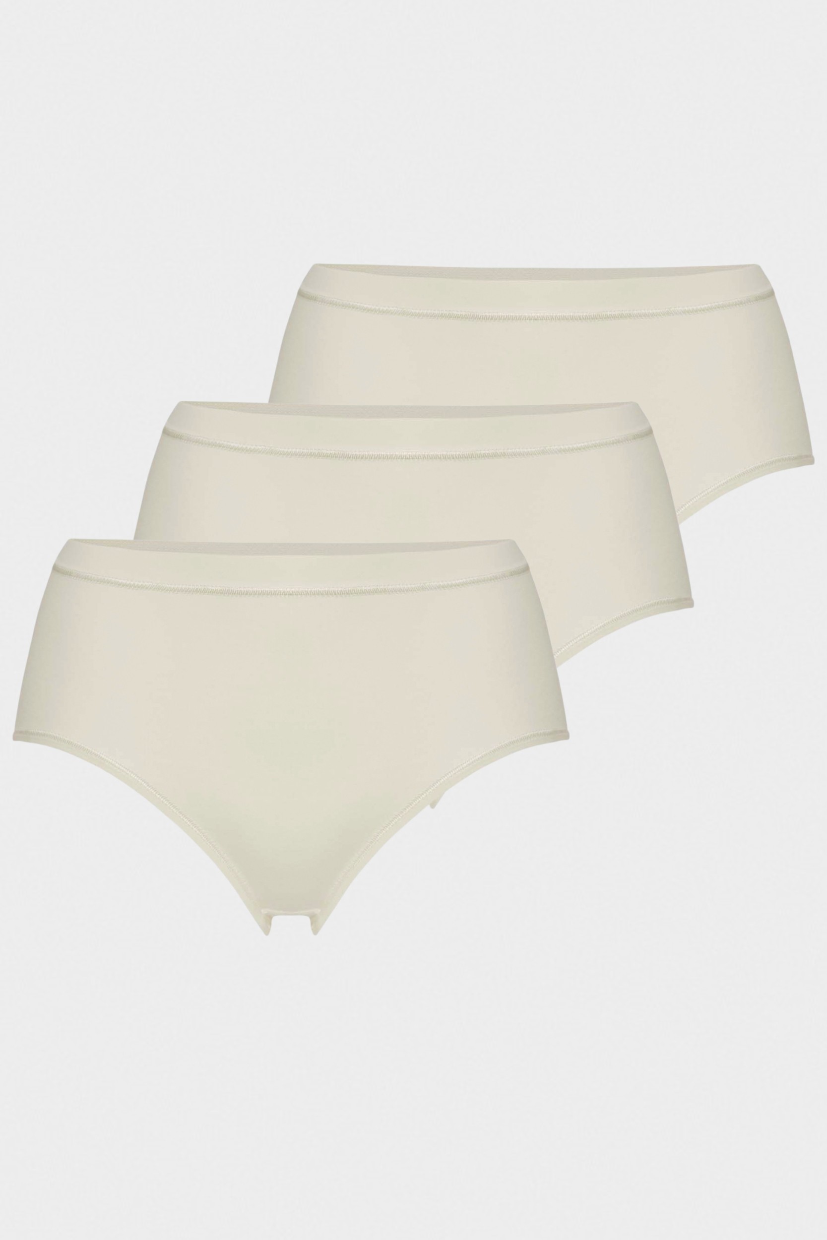 conta Damen Slip Maxi 3er Pack in Farbe ecru Größe 38