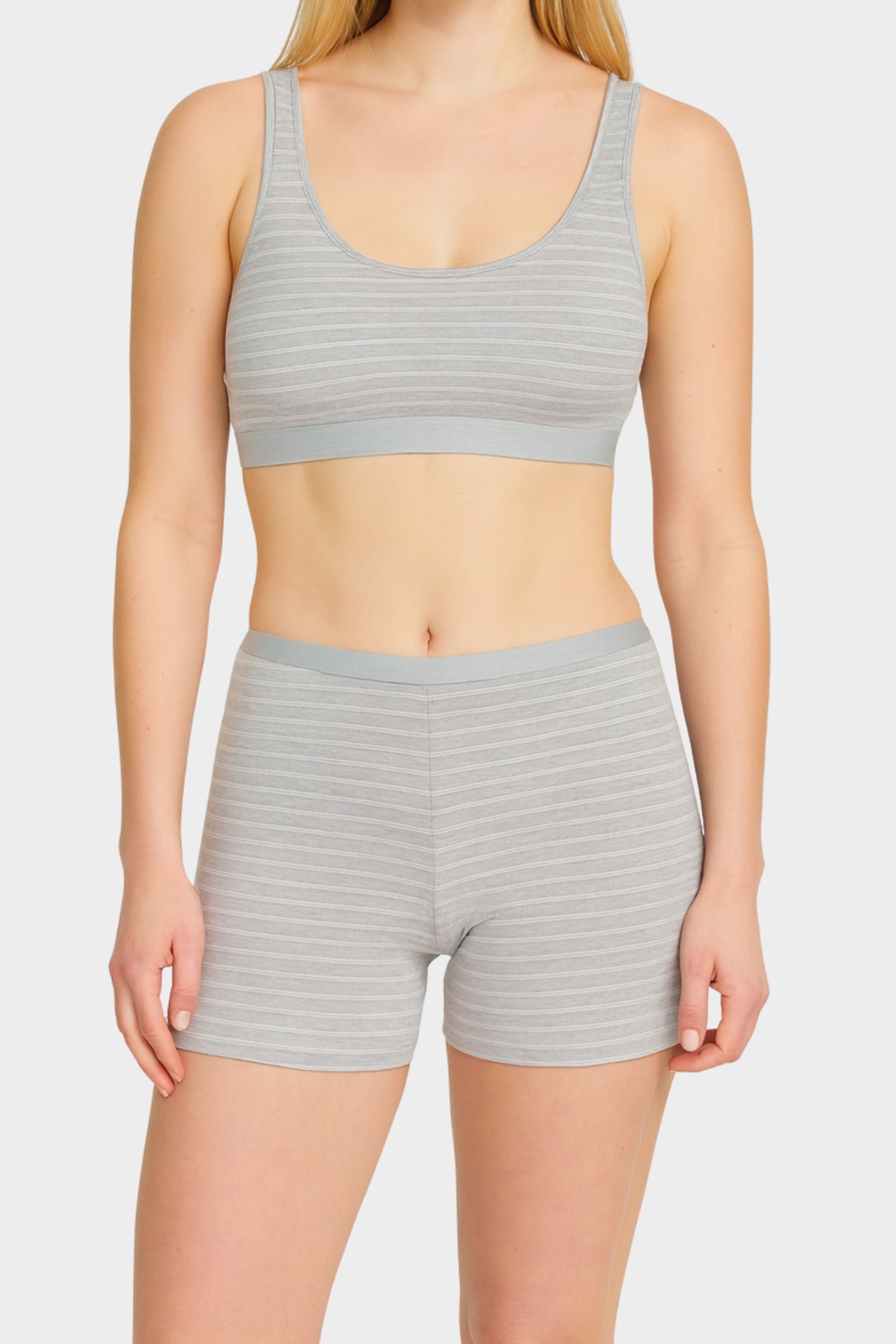 conta Damen Longpants in Farbe sterling geringelt Größe 46