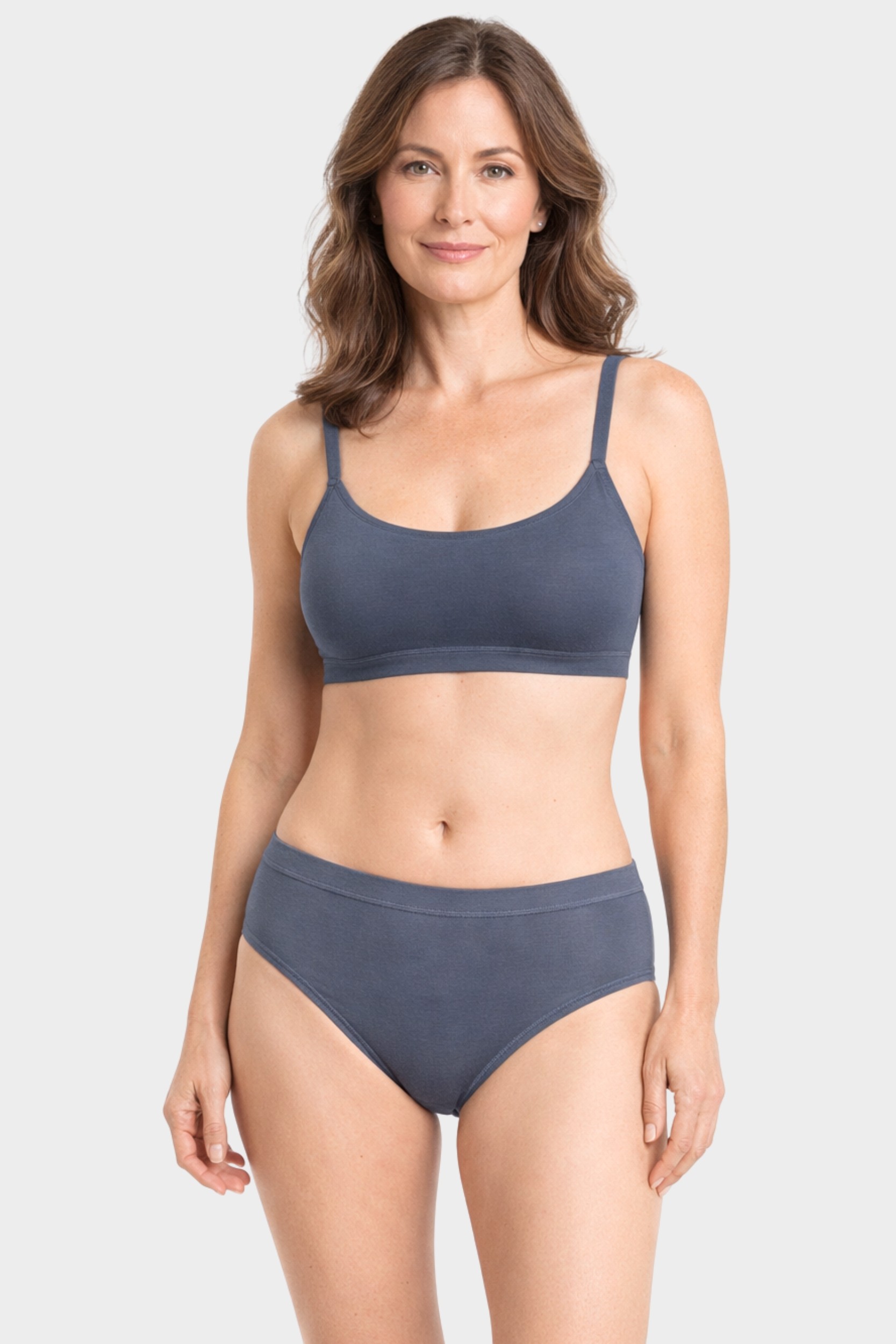 conta Damen Slip Midi in Farbe blue Größe 44