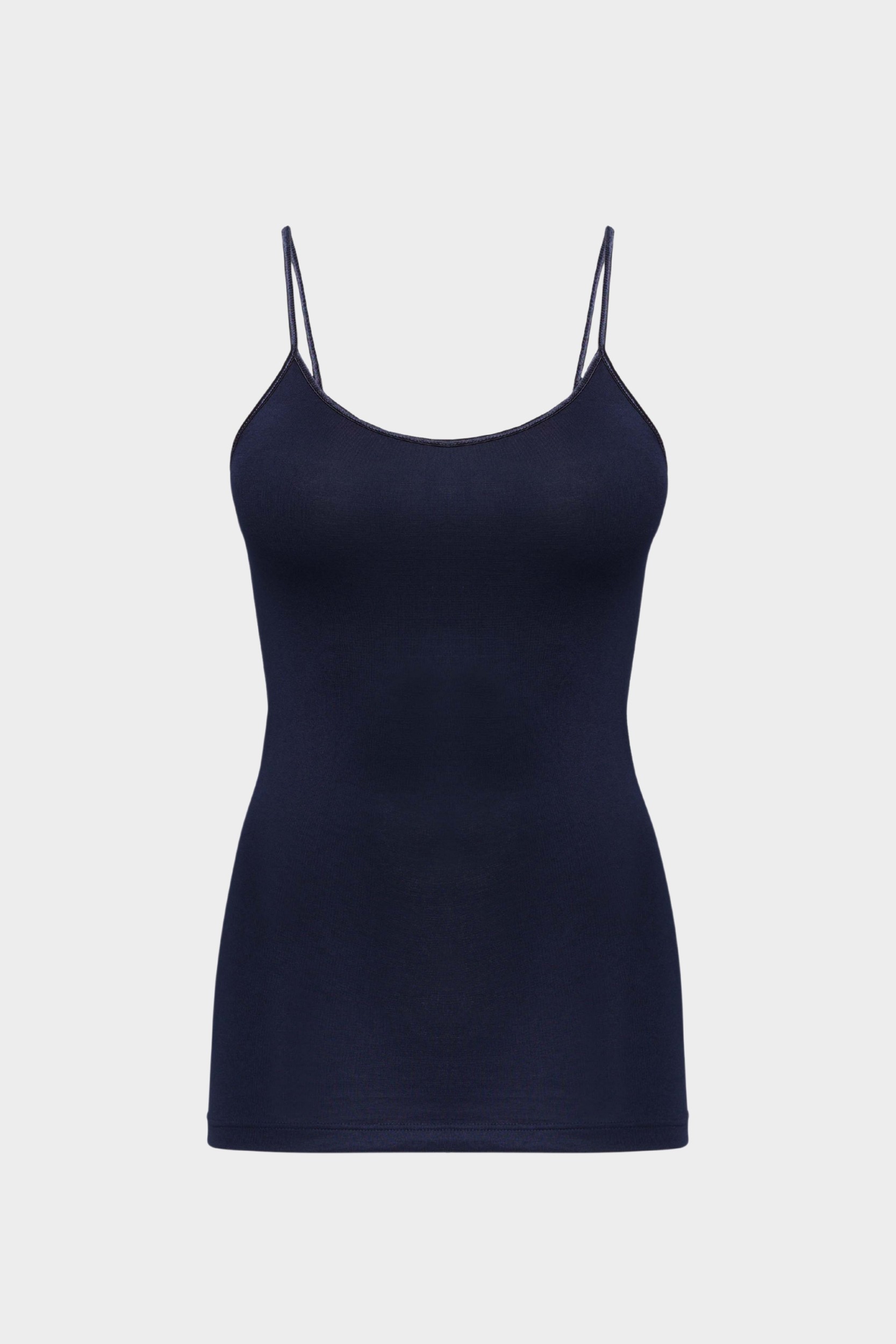 conta Damen Trägerhemd mit Glanzband in Farbe marine Größe 48