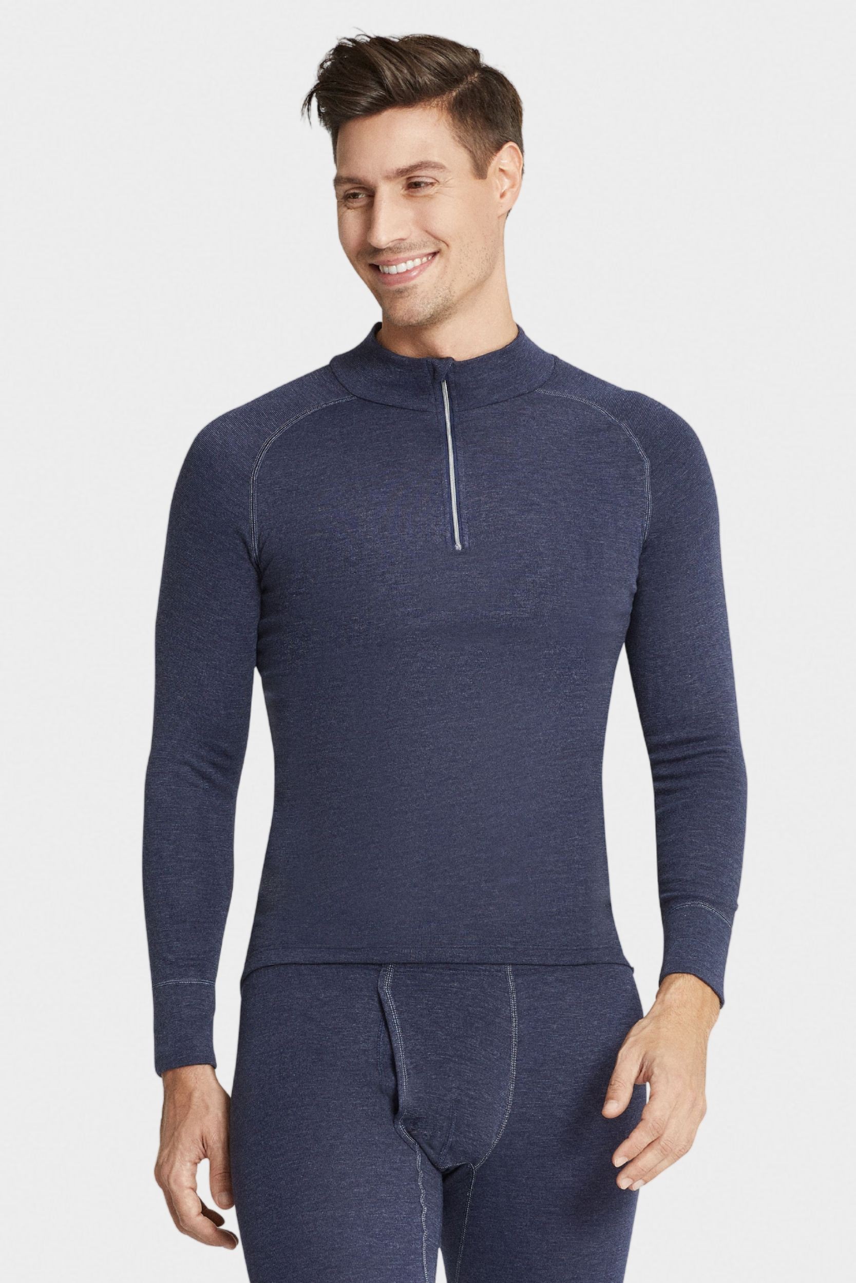 Thermo Langarmshirt mit Zipper