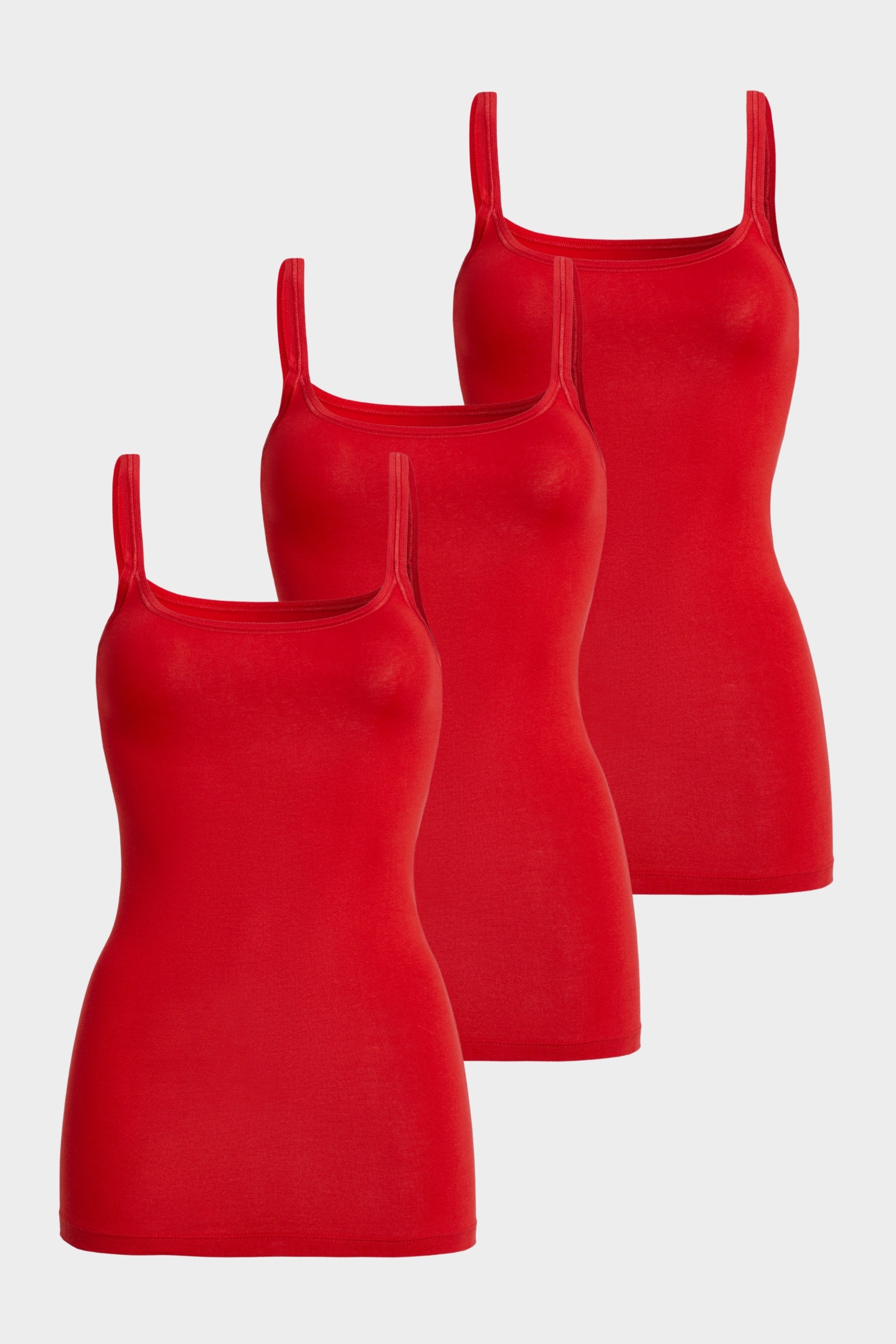 conta Damen Trägertop in Farbe rot Größe 50