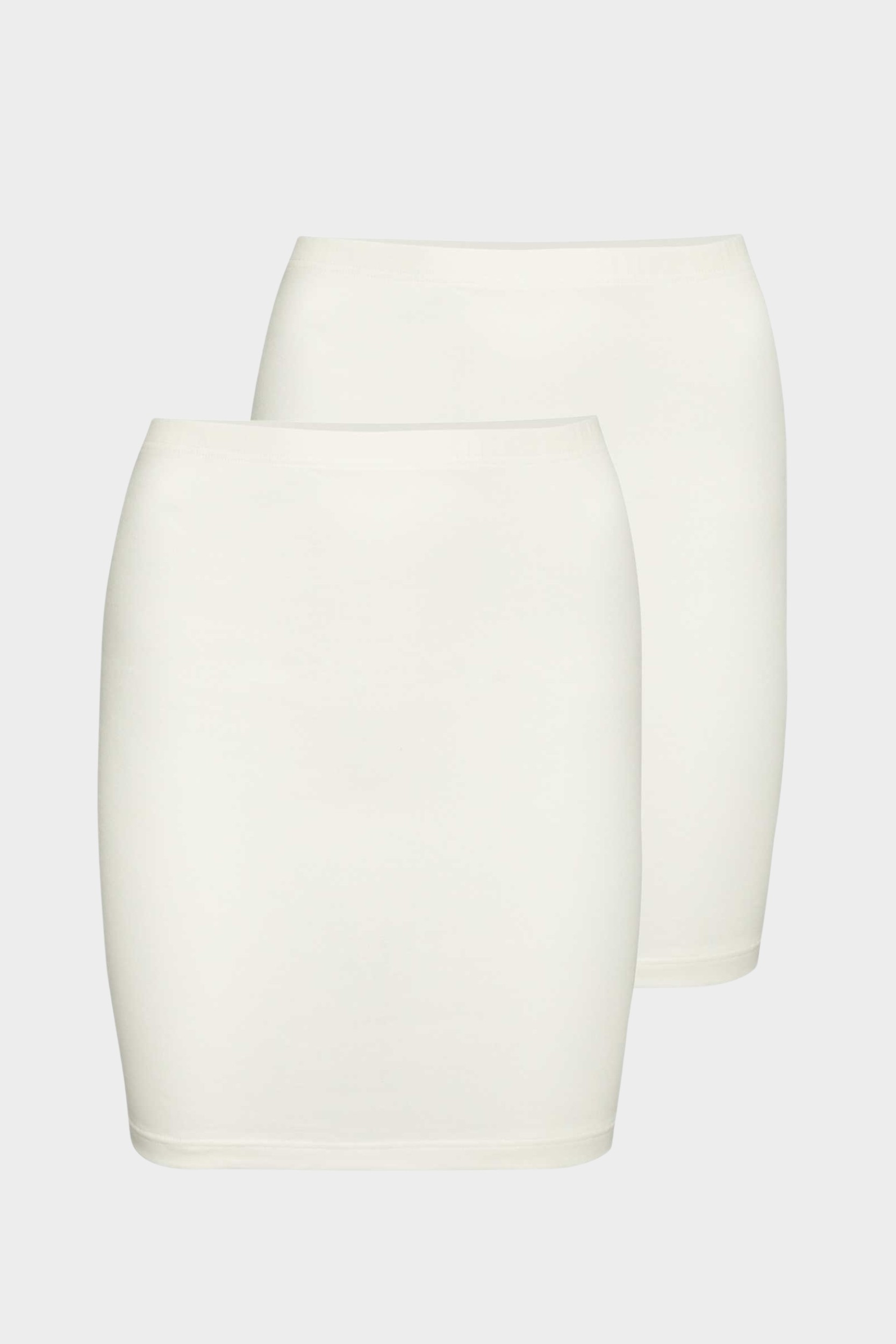 conta Damen Shirtverlängerung 2er Pack in Farbe ecru Größe M