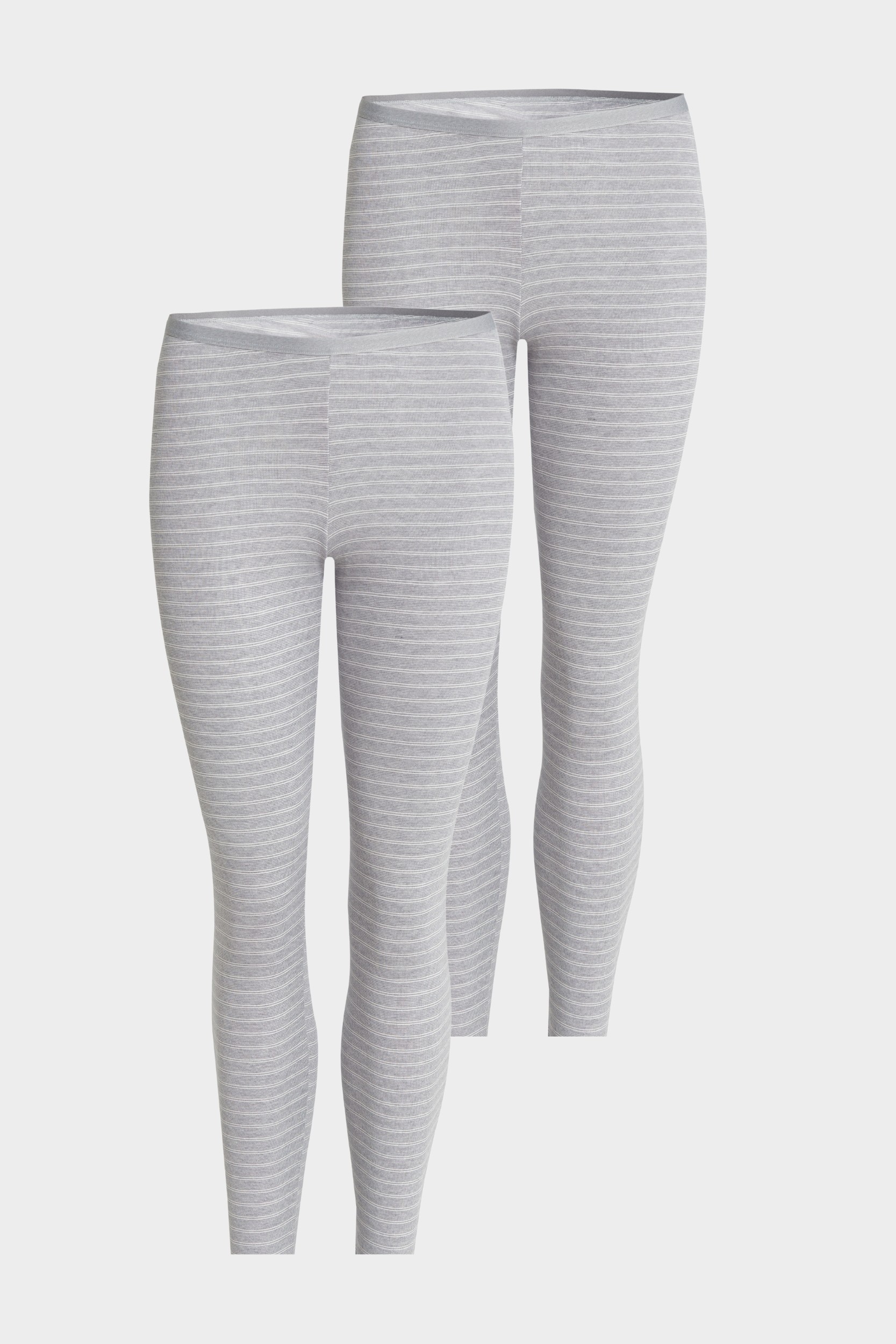 conta Damen Thermo lange Hose 2er Pack in Farbe sterling-geringelt Größe 50