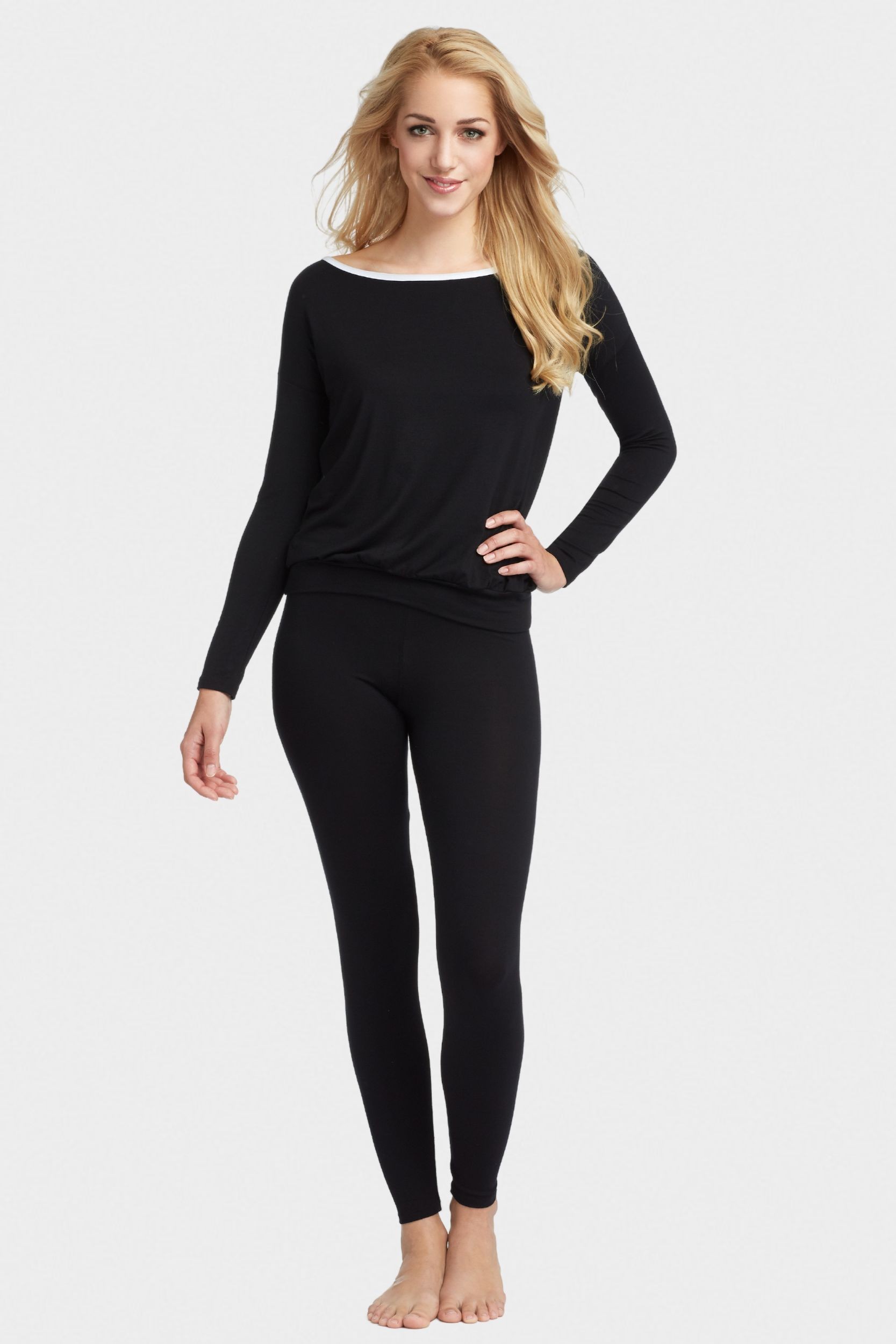 Komfort Leggings knöchellang